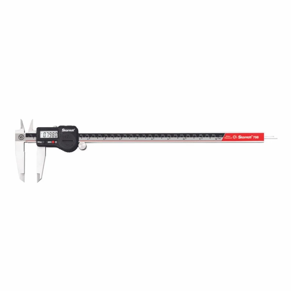 Starrett 798B-12/300 - Calibro digitale resistente all'acqua IP67 con intervallo 0-300 mm