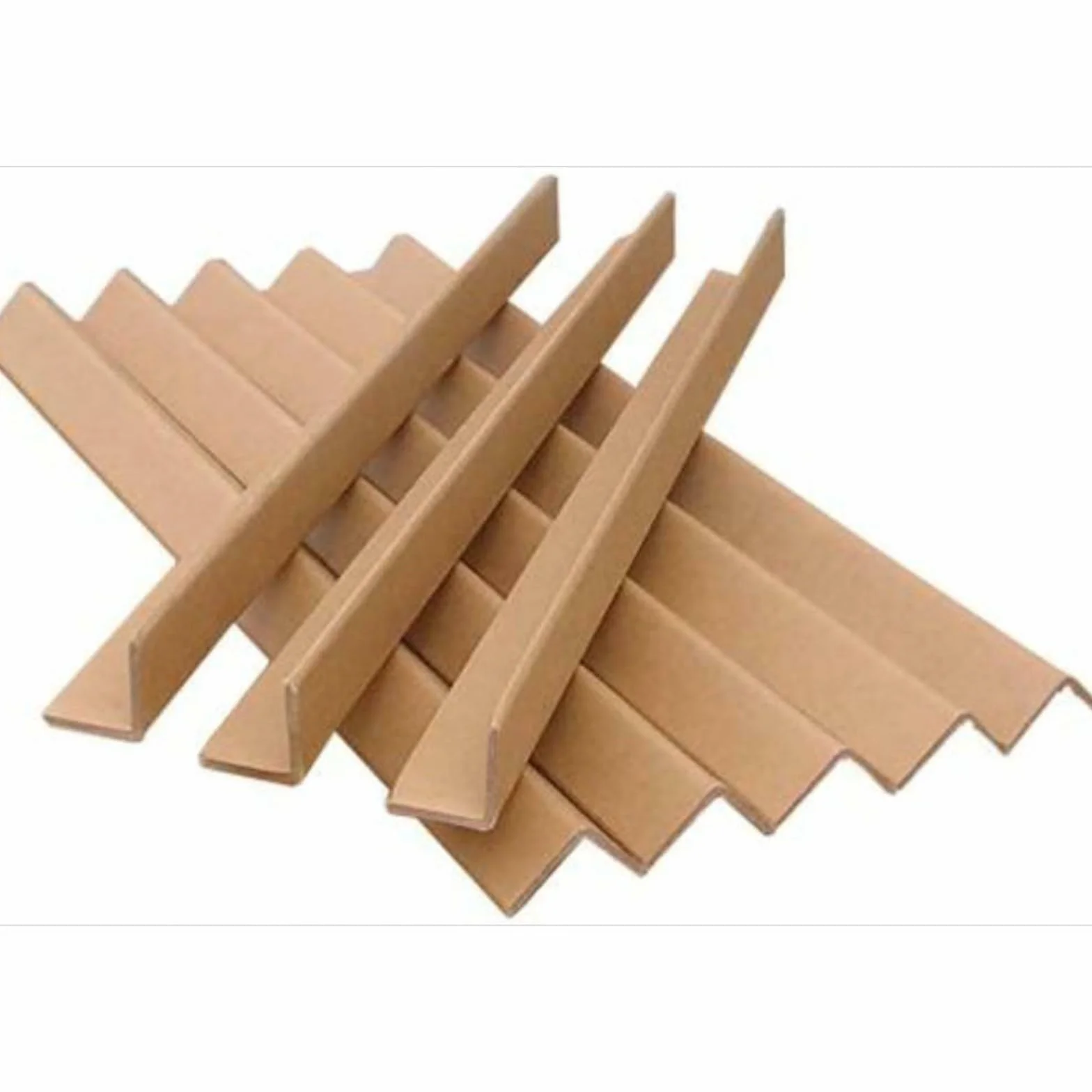 Imballaggi Point - Paraspigoli angolari in cartone pressato per reggiatrici Automatiche e Semiautomatiche - Misure 90 cm – 60x60 mm Spessore 5 mm - Resistenti e Riciclabili - Set da 60