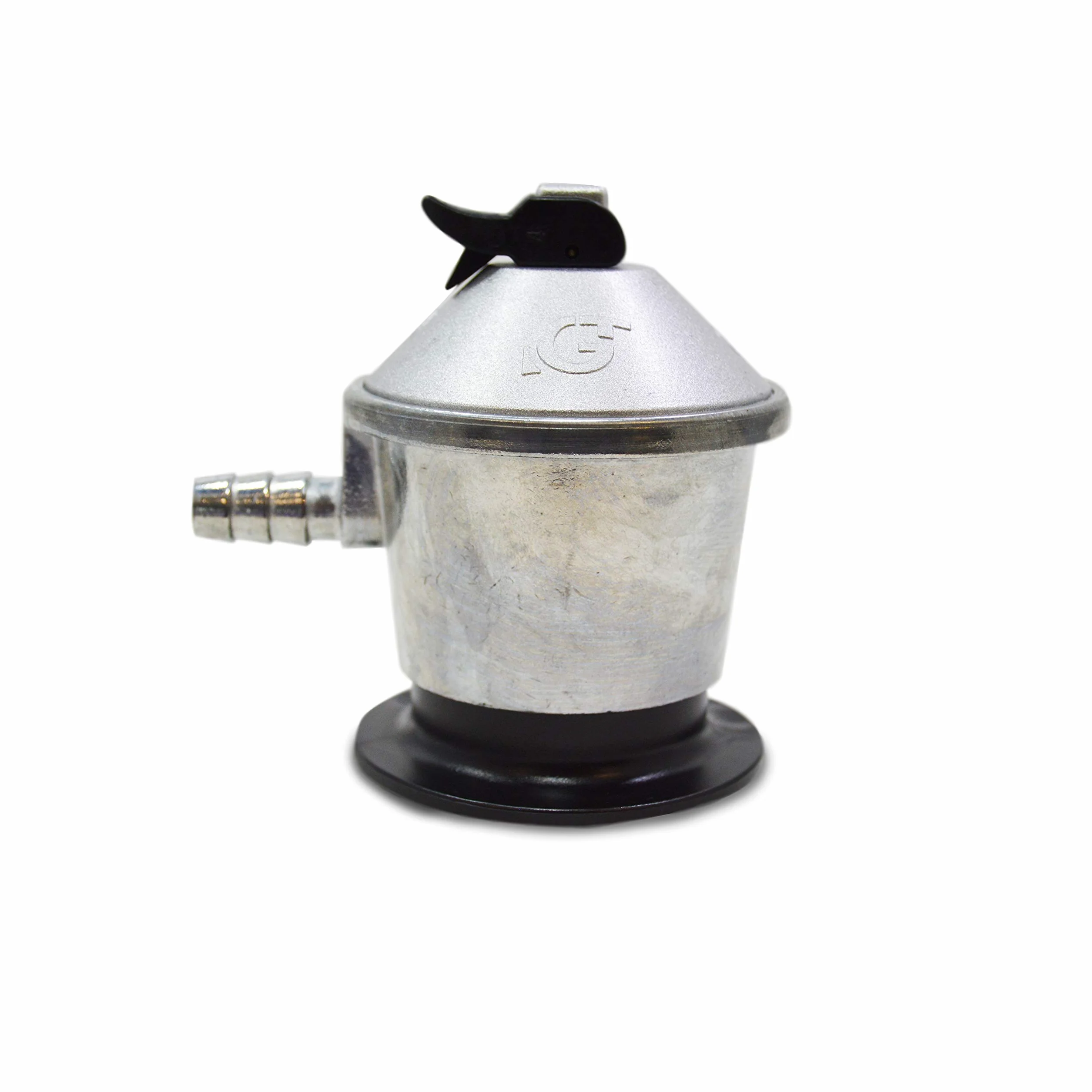 S&M 591013 - Kit standard per bombola di gas butano: regolatore + tubo di gomma (1,5 metri) + 2 morsetti di sicurezza | per cucine, riscaldatori, barbecue, stufe, stufe e paelleros