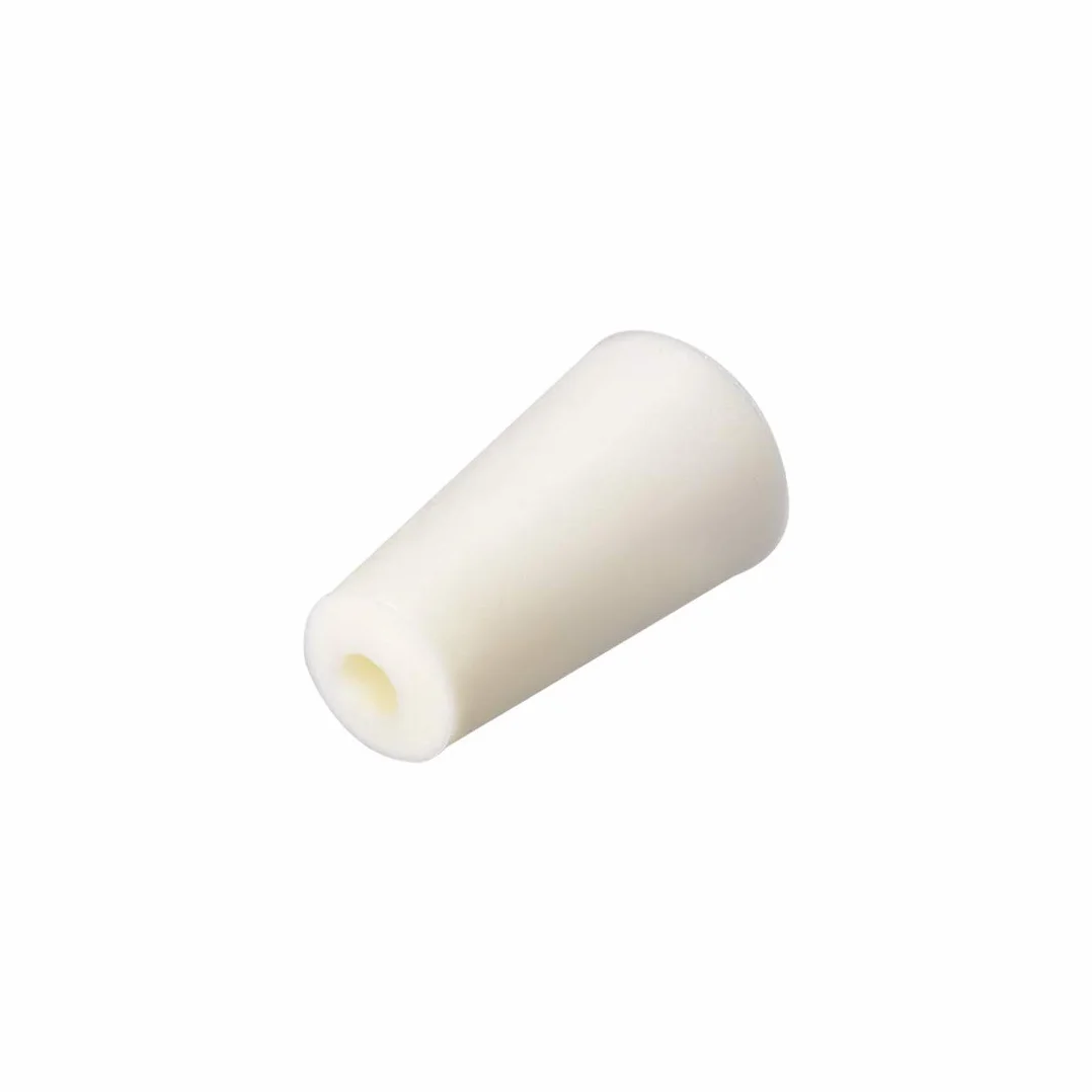 Tappi in silicone forati 12-17 mm beige 10 pezzi per flaconcini