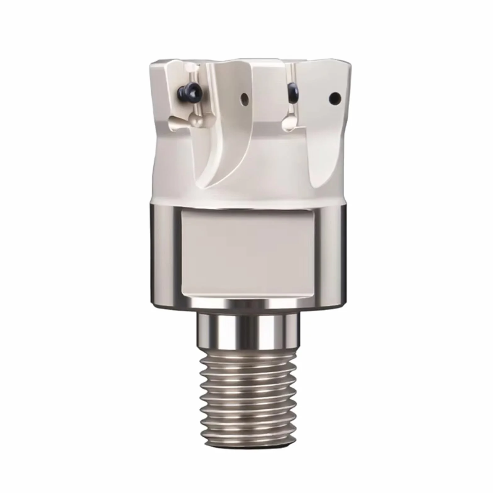 Testa di fresatura con denti bloccaggio ad avanzamento rapido Exn03r in acciaio al tungsteno resistente ai terremoti Lama Lnmu0303(EXN03 20-M10-3T)