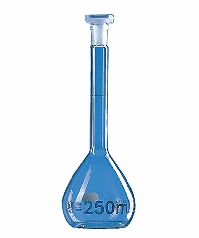 Pistone per misurazione, BLAUBRAND, classe A, contrassegnato DE-M. 1000 ml, Boro 3.3, NS 24/29, tappo in polipropilene.