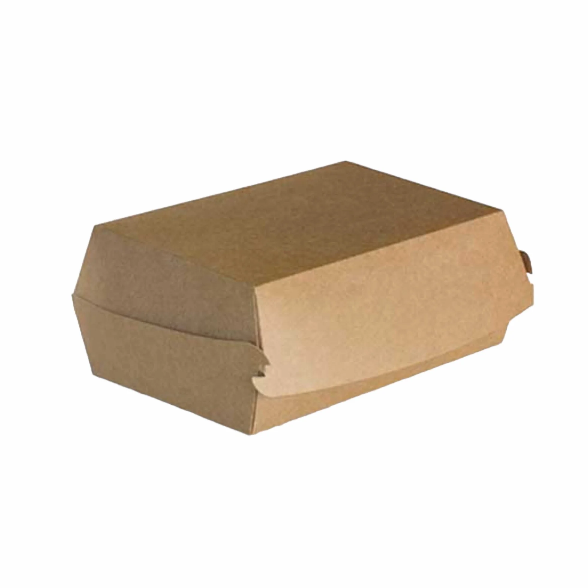 Scatole per sandwich in cartone kraft marrone grande formato 23 x 11,5 x 7,5 cm