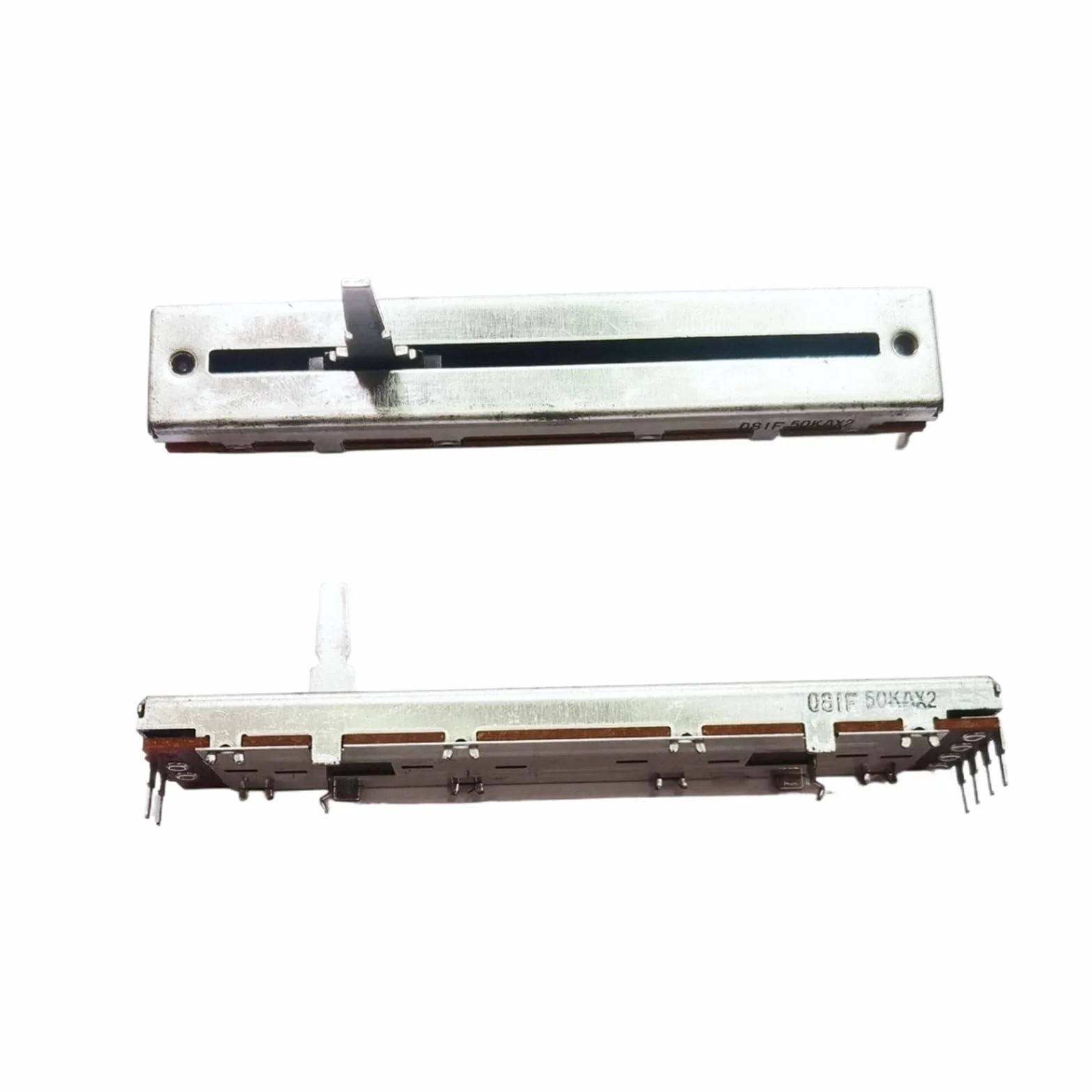 1 potenziometro scorrevole da 8,8 cm for la regolazione del volume, console di mixaggio a doppio canale A50KX2 (SWITCH)
