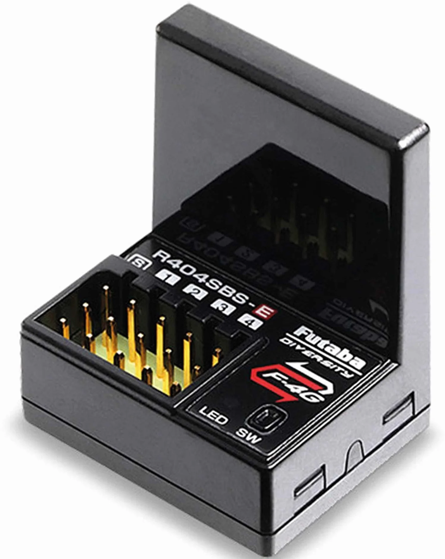 Futaba R404SBS-E 4-channel Surface Receiver with S.Bus for Telemetry F-4G (Internal Aerial)