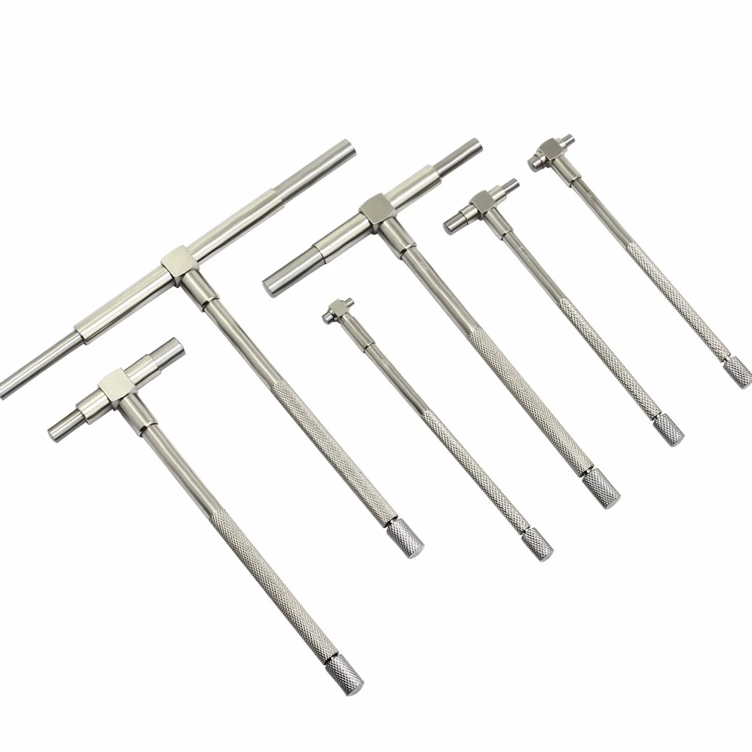 6PCS Calibri telescopici, 8-150mm Micromètre Interne Kit