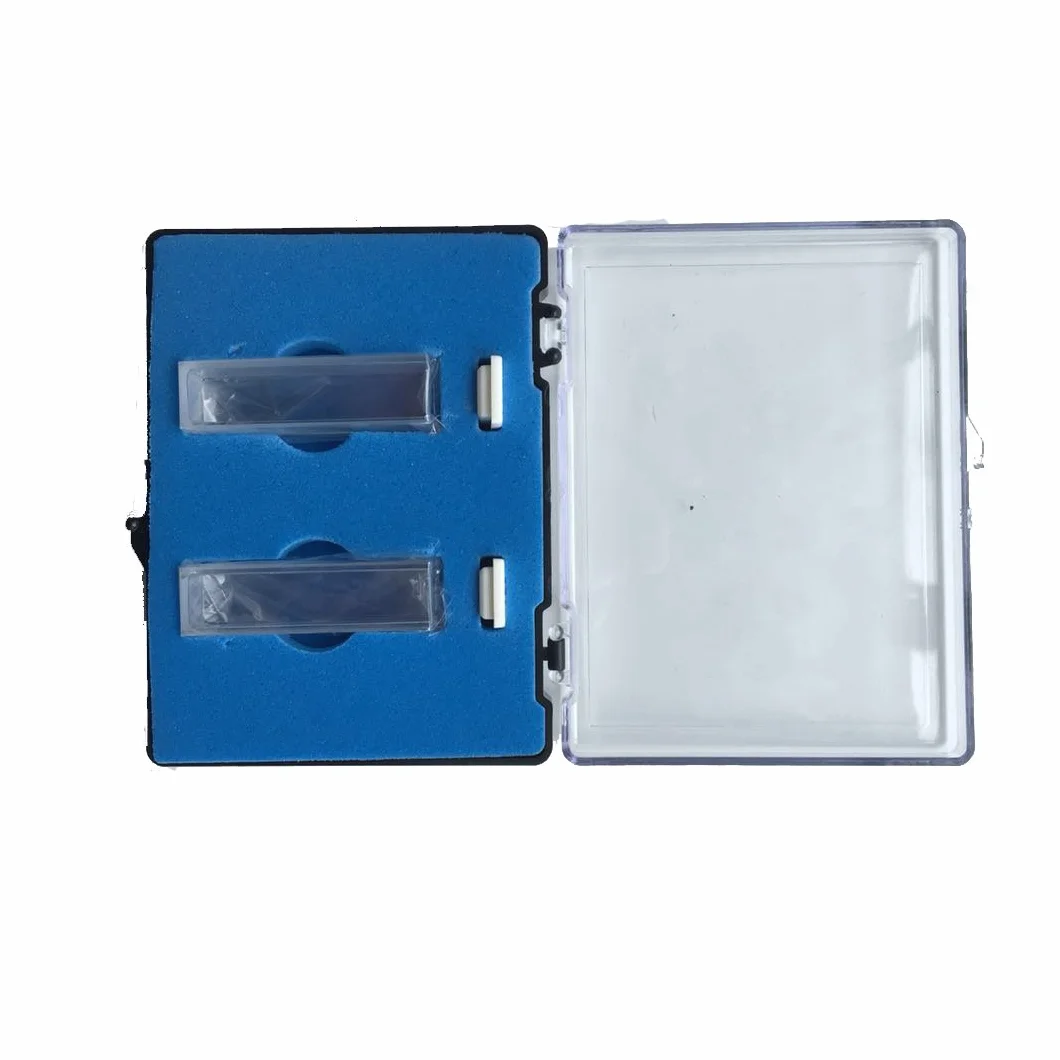 Cuvette al quarzo 10 mm 3,5 ml per spettrometro angolo destro 2 pezzi