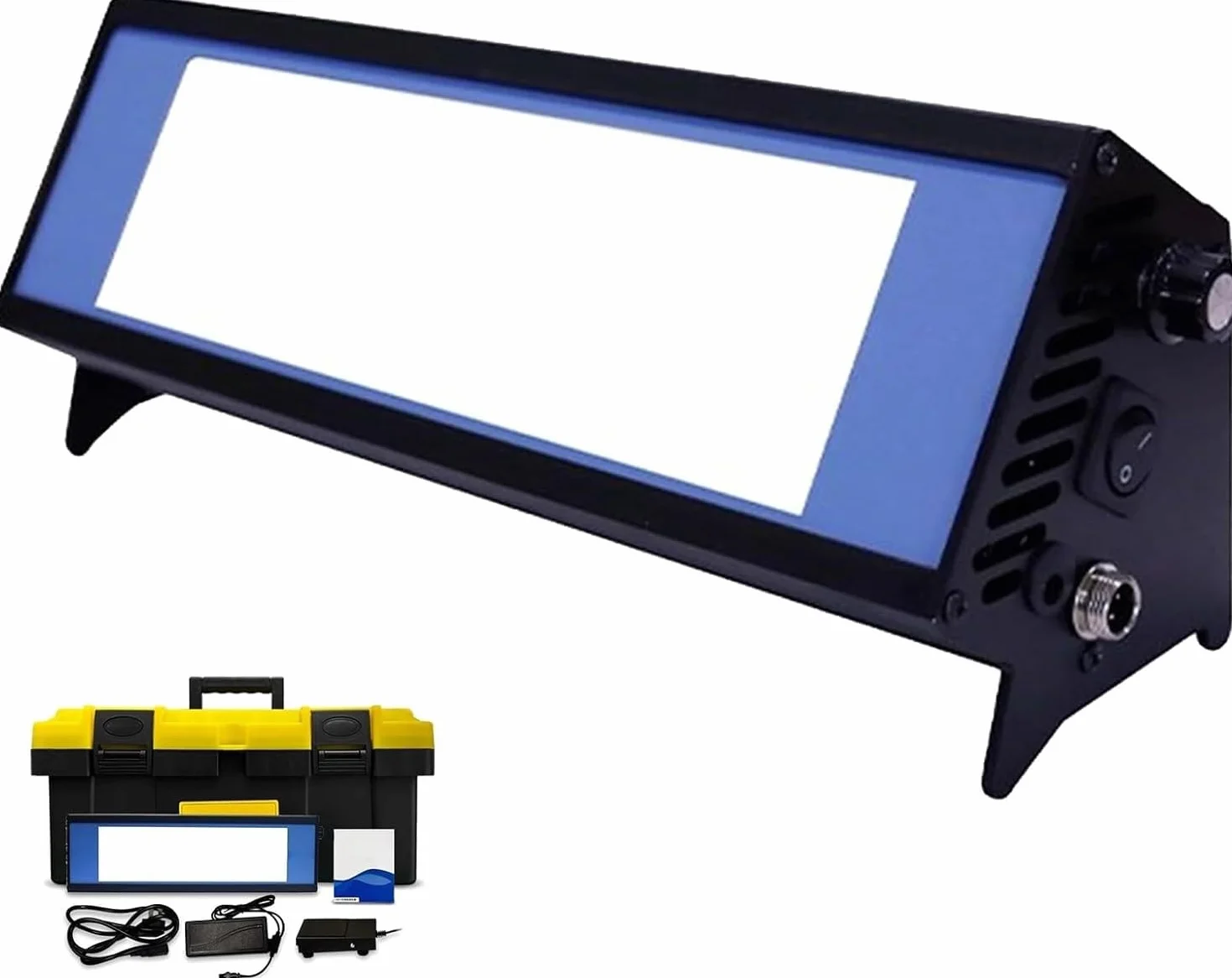 Visore For Pellicole A LED Industriale, Luce For Ispezione Radiografica, Visore For Diapositive, Elevata Trasmissione Luminosa, Luminanza Massima 90000Cd/m², For Test NDT