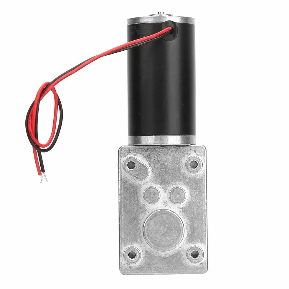 Motoriduttore a vite senza fine 12V 10RPM 8mm