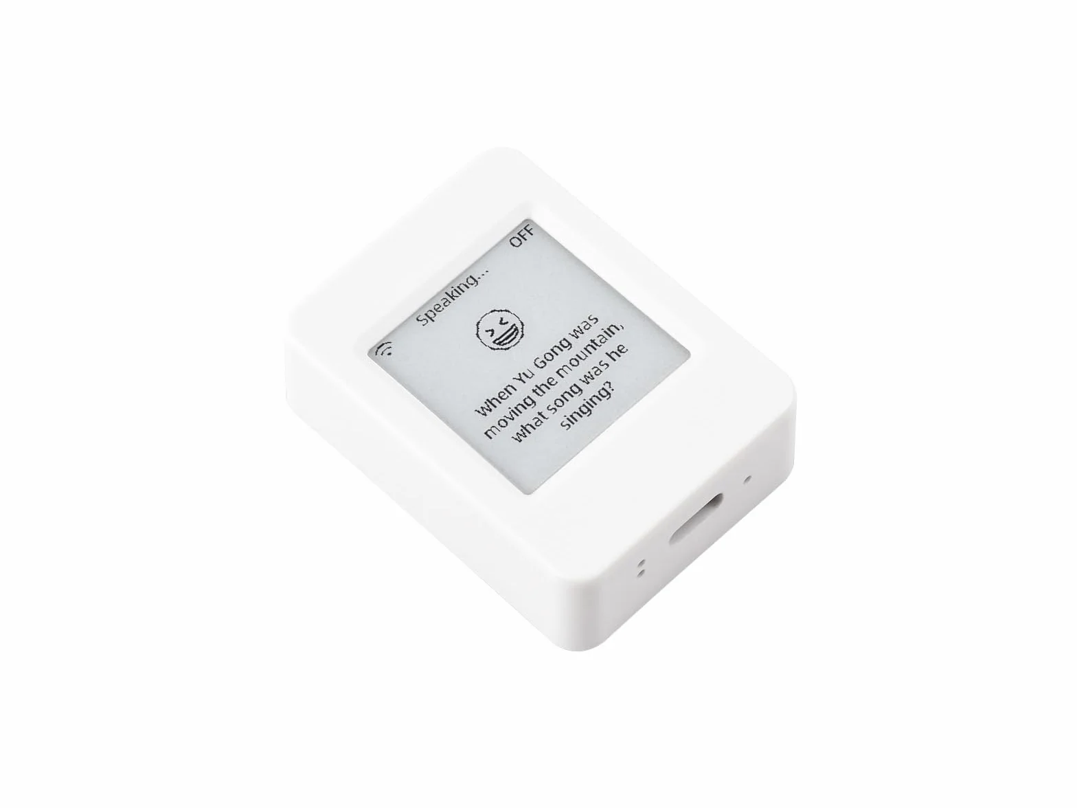 Waveshare ESP32-S3 1.54inch e-Paper AIoT Development Board, 200 × 200, Black/White, Supports Wi-Fi and BLE Dual-Mode Communication, with Touch Function, NO BAT