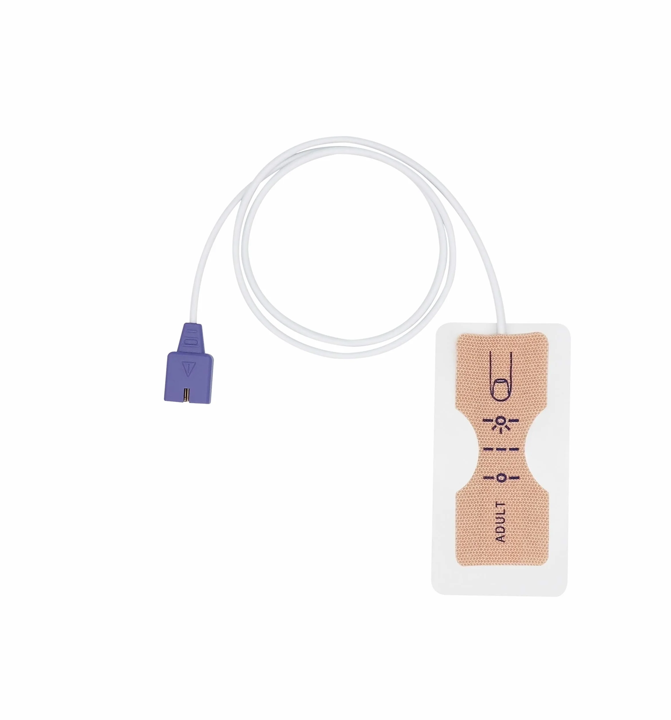 Sensore Spo2 Adulto monouso per sonda MAX-A Nellcor 9 pin FDA/CE 12 pezzi omologati