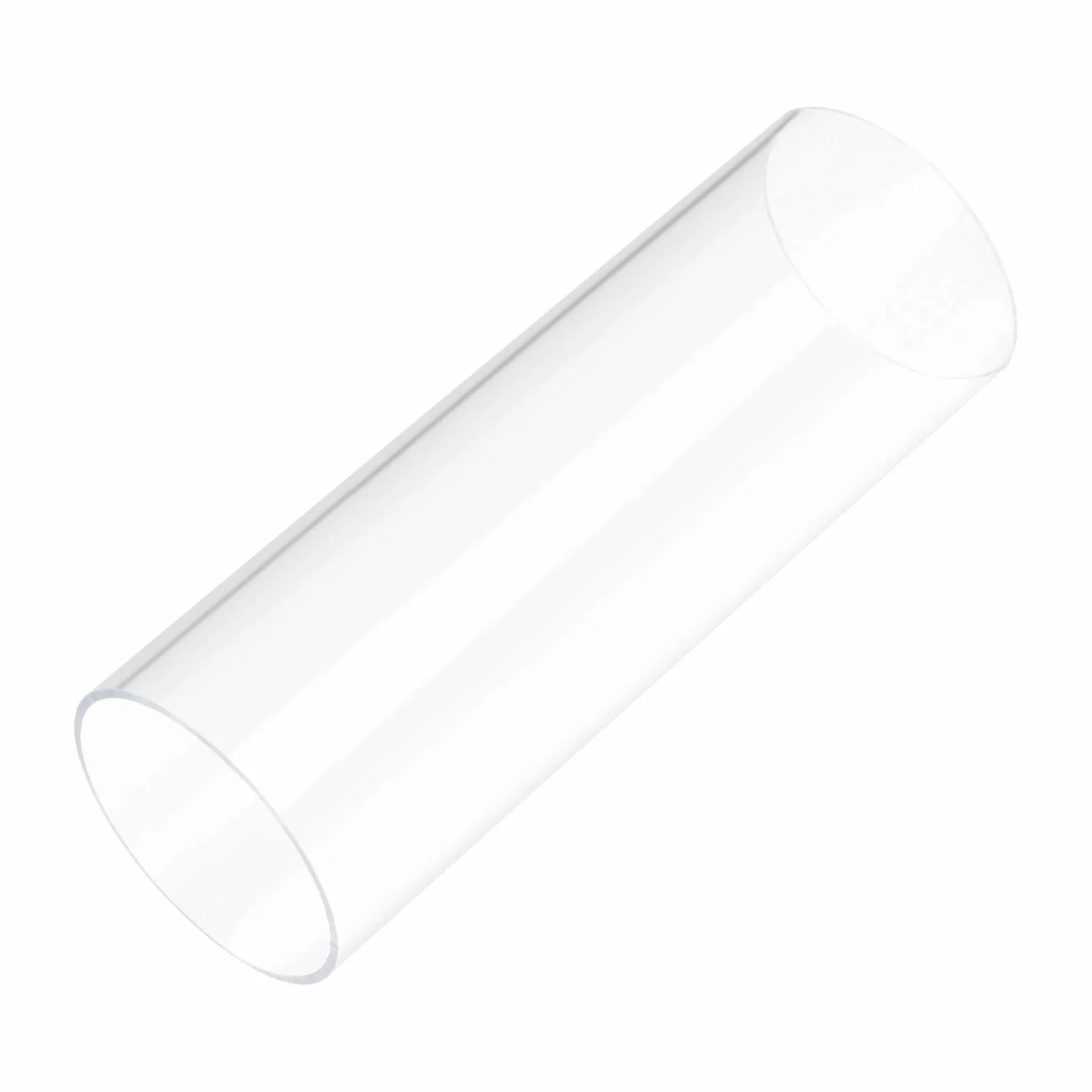 PATIKIL 66mm ID x 70mm OD x 200mm Trasparente Rigido Acrilico Tubo, Rigido Rotondo Tubo per Acqua Tubo