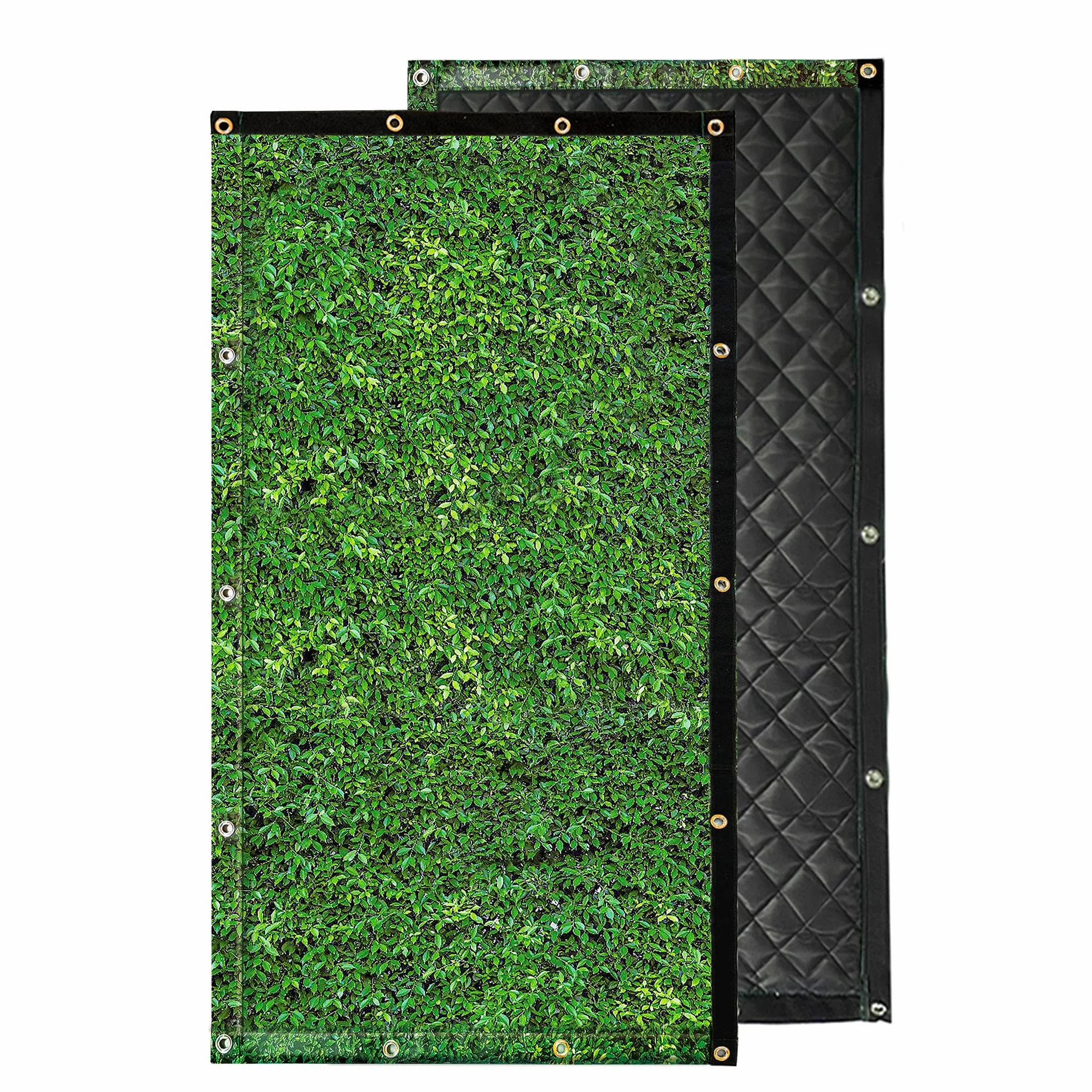 Barriera acustico per esterni, 100 x 200 cm, coperta insonorizzata, barriere in cantieri, condizionatori d'aria, stadi e fabbriche, ecc. (confezione da 1)
