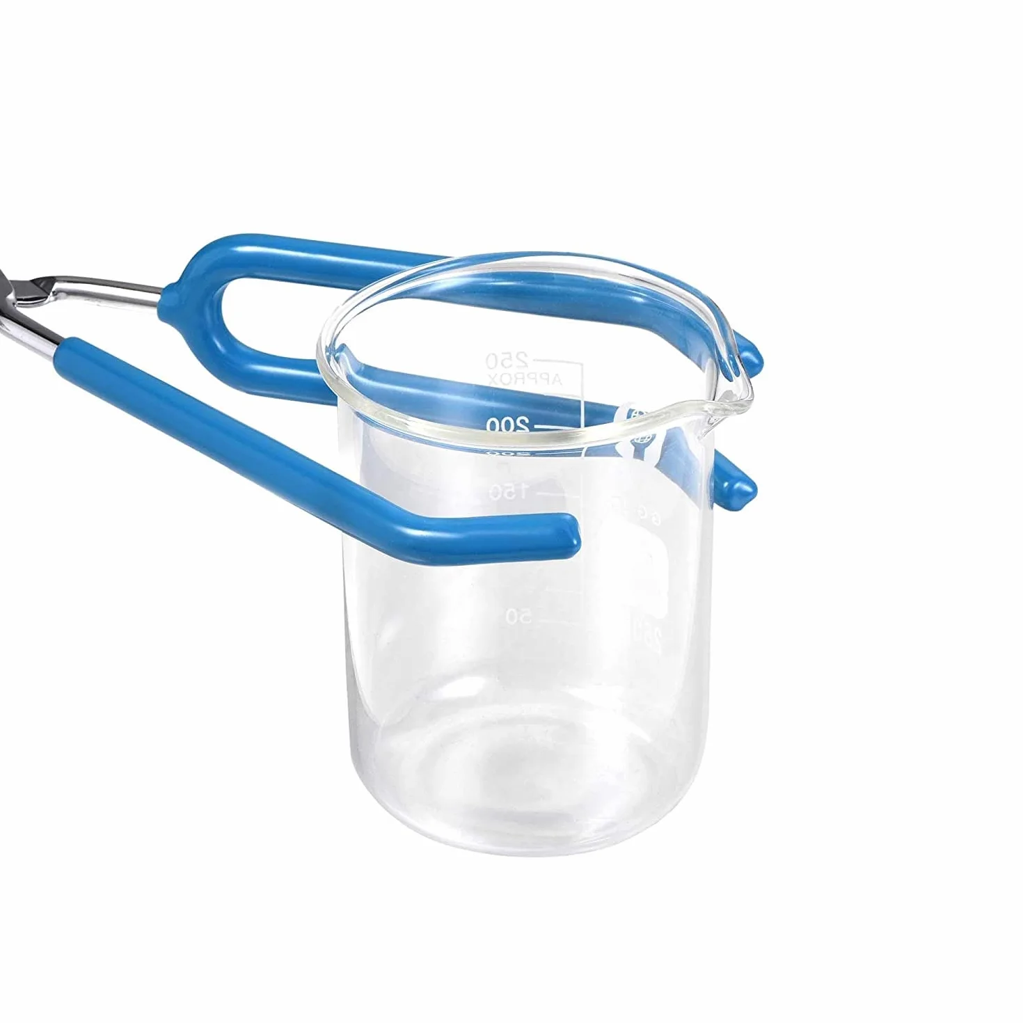 Pinza per Becher da Laboratorio 3 Poli Pinze per Clip per Becher da Laboratorio nel Acciaio Inossidabile Strumento per Clip di Sicurezza Strumento per Scienze