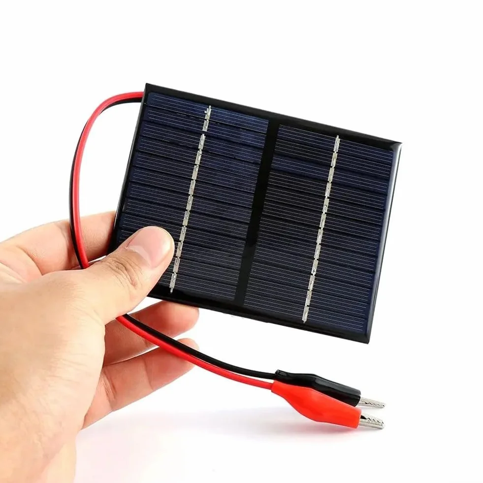 Pannello solare 12V 1,5W 115x90mm polisilicio mini celle portatili fai da te