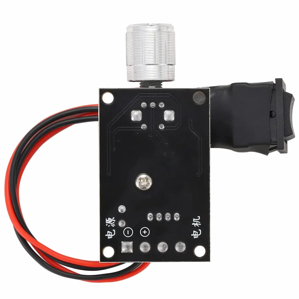 Greluma 2 Pezzi 1203BB 6V 12V 24V 3A 80W DC Regolatore di Velocità del Motore (PWM) Interruttore Driver Motore Reversibile Regolabile