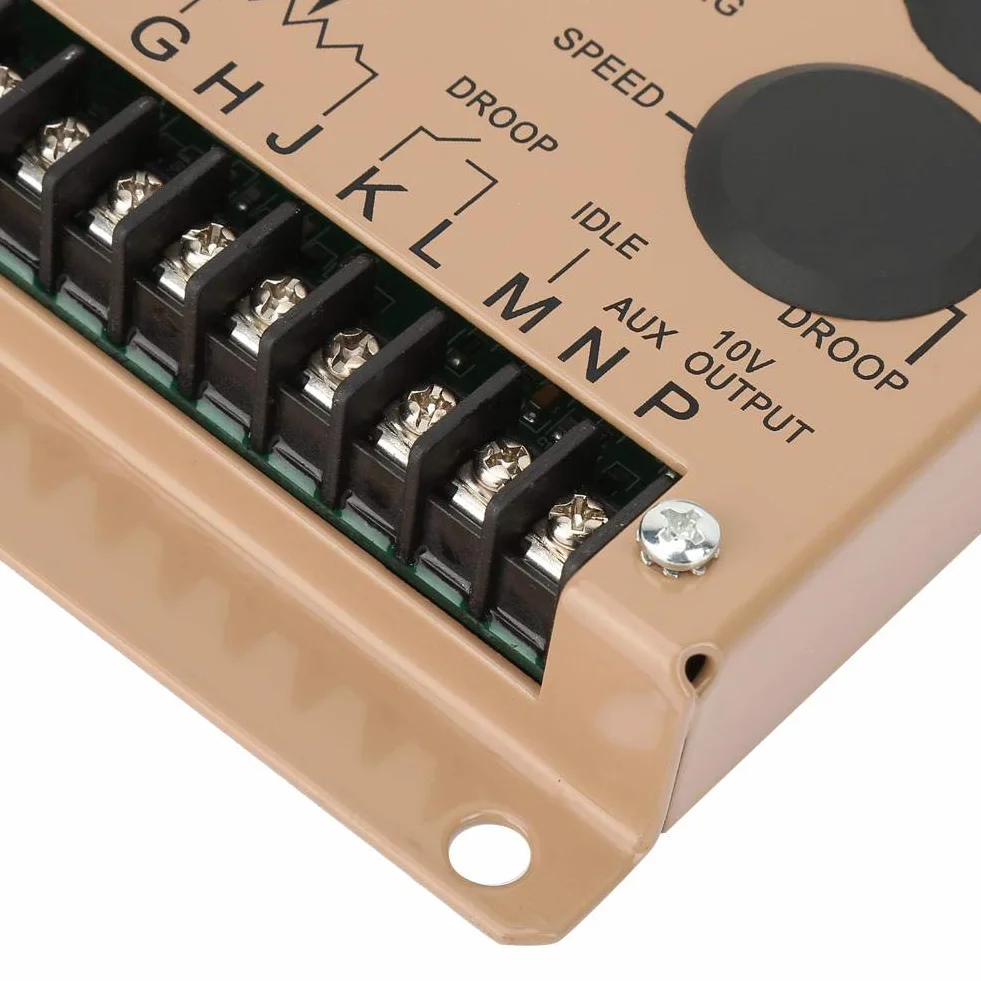 Regolatore di velocità del motore ESD5500E Pannello di controllo del generatore del regolatore elettronico del motore, 1KHz ~ 7.5KHz