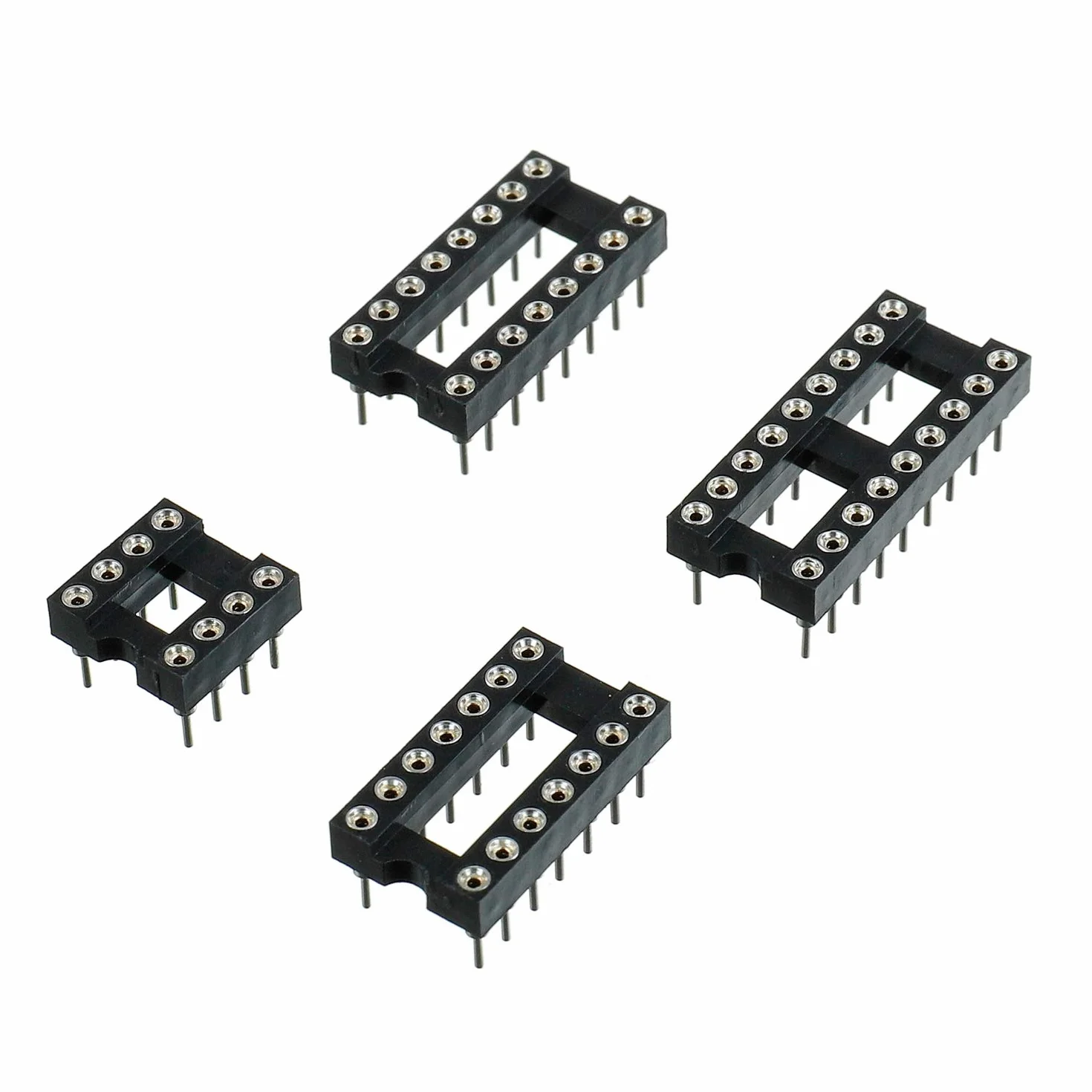 BOJACK 12 Valori 120 pezzi IC Timer Opamp Accoppiatore Darlington LM324 LM339 ULN2003AN ULN2803APG LM358P LM386 LM393 NE5532P NE555P UA741CN JRC4558D PC817 assortimento Kit
