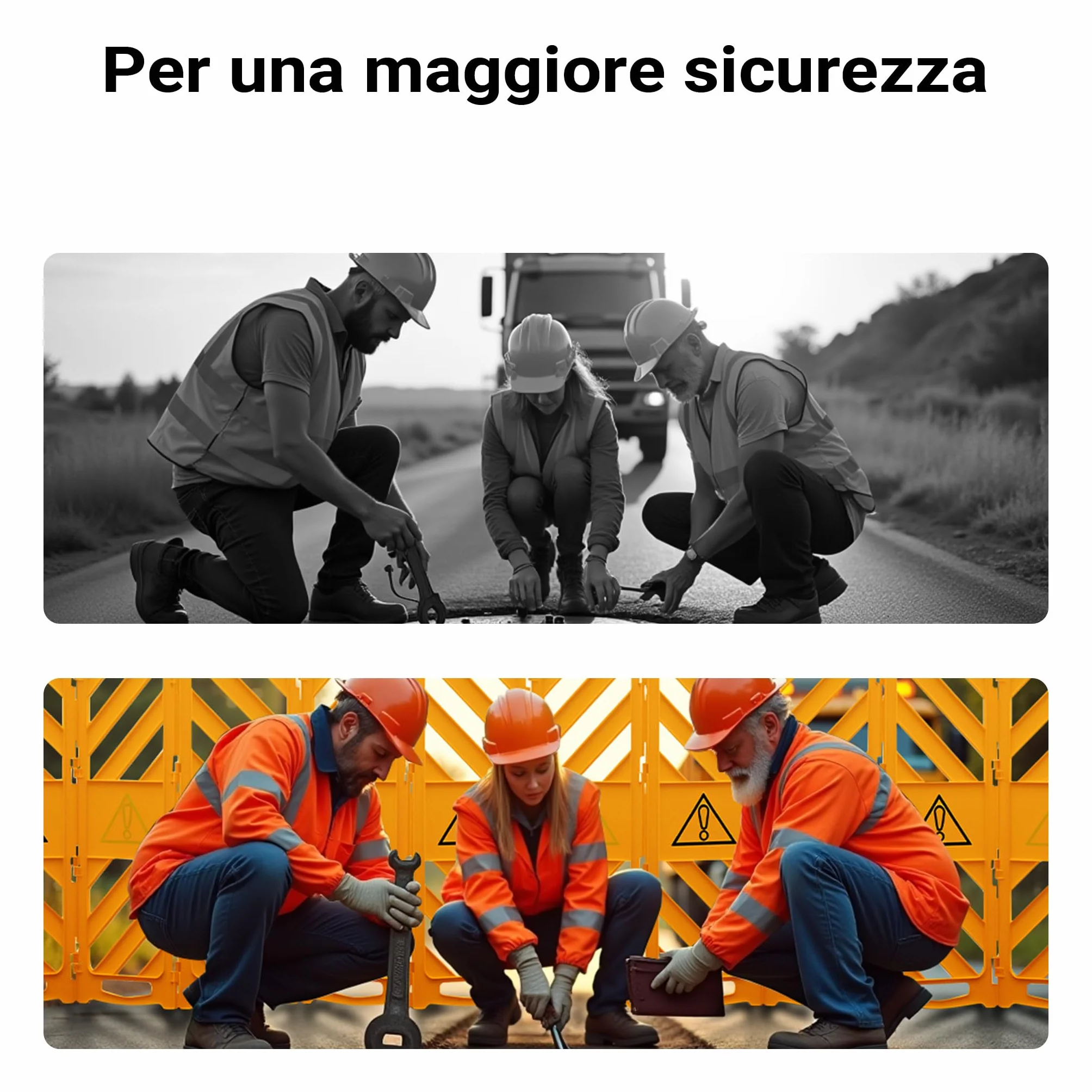 Wiltec Barriera mobile portatile, barriera pieghevole 60 x 32 x 101 cm, recinzione estensibile fino a 3,9 m con ruote e maniglie, barriera in PE robusto