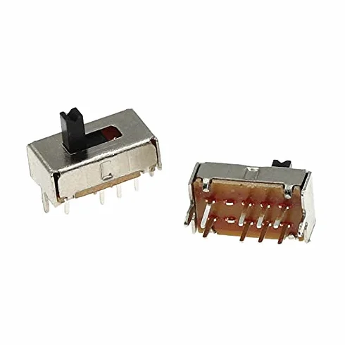 PAKMEZ 1000 PZ SS23D07 8 Pin 3 Posizione 2P3T Interruttore A Levetta Doppio Interruttore Scorrevole Verticale Lunghezza Maniglia 5 MM Staffa