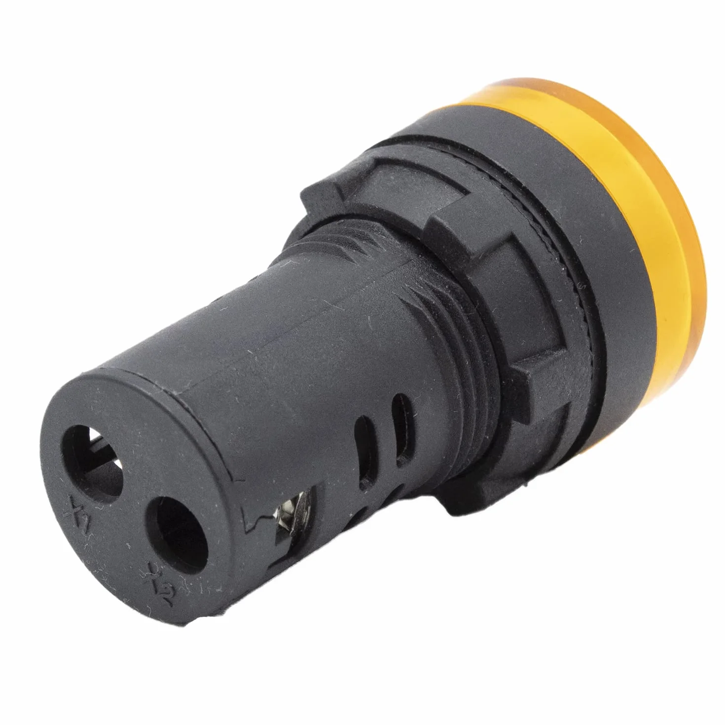 Luce pilota LED 30 mm giallo CABLEPELADO per pannelli di controllo