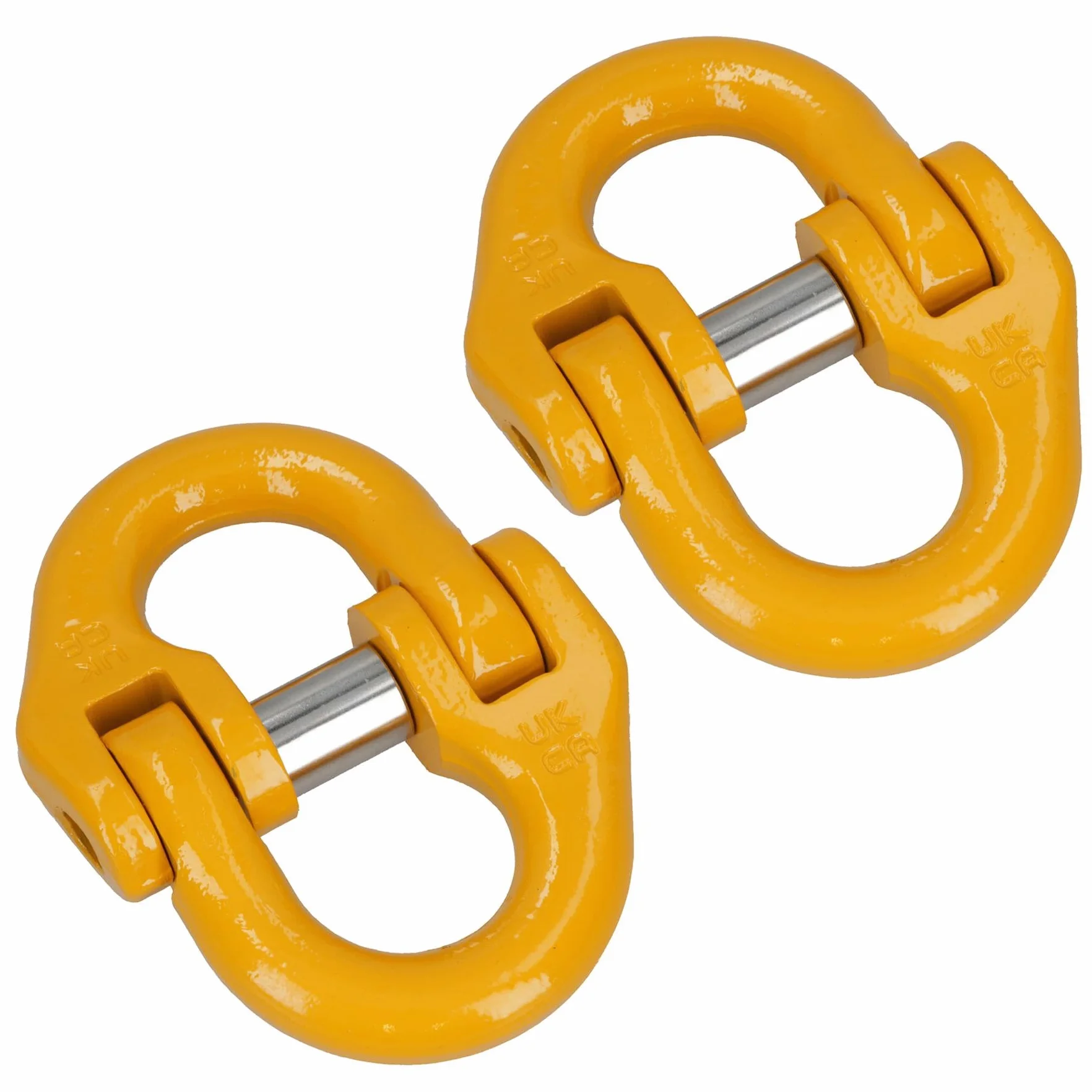 22 mm gancio di traino di sicurezza per catena di traino 15 tonnellate WLL 2 pezzi