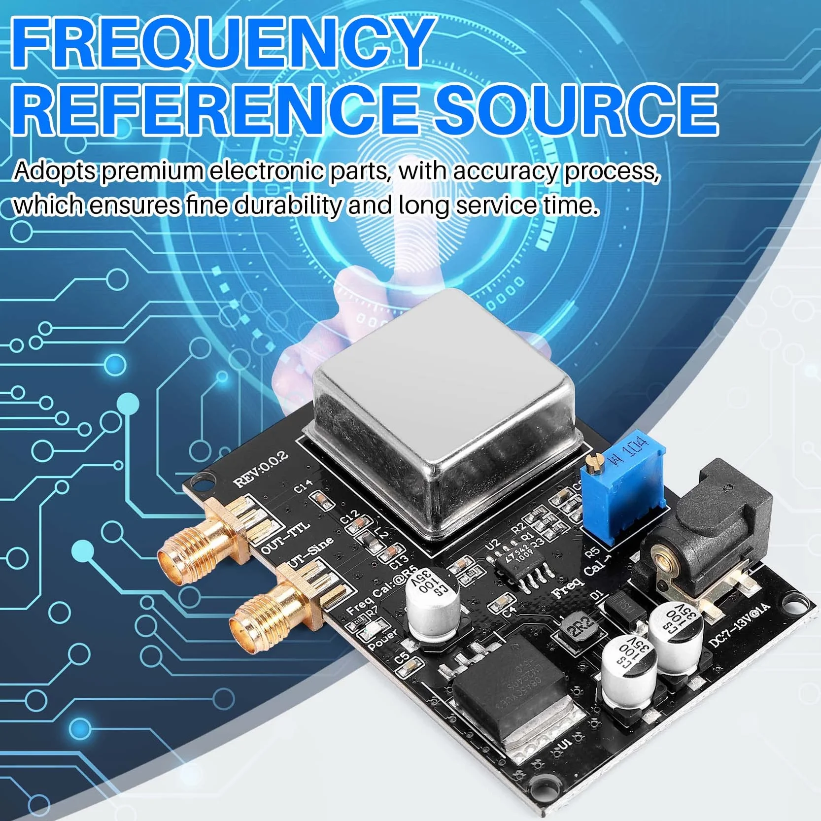 Nagoyuki OCXO-10MHz Modulo di Riferimento di Frequenza Basso Rumore di Fase per Decodificatore Suono