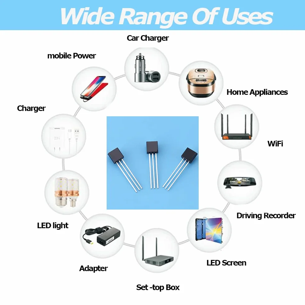 Kit assortimento di transistor BC327 BC558 BC547 NPN PNP TO-92 per uso generale