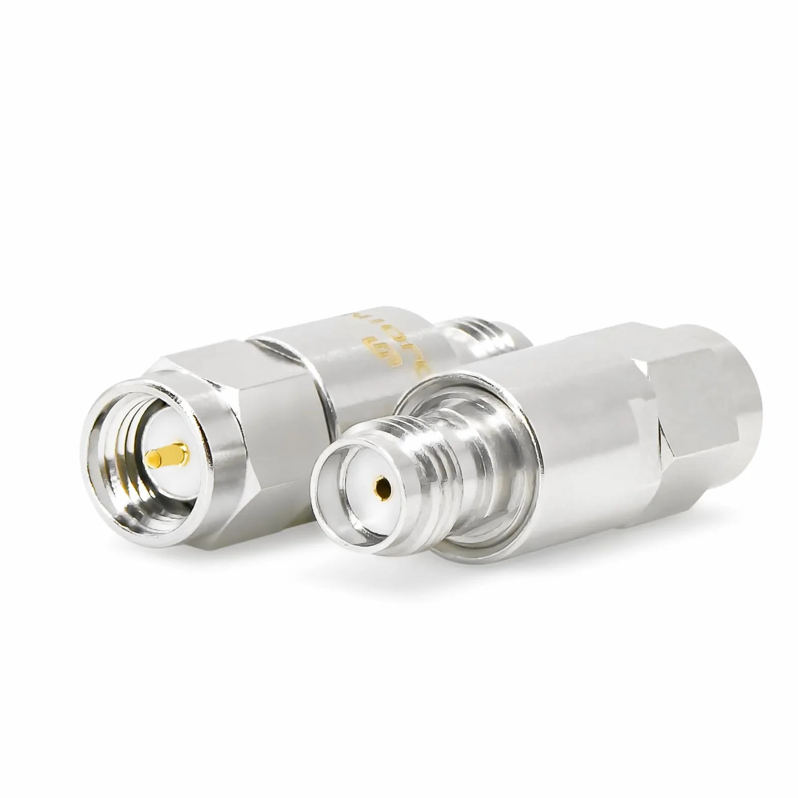 TOJOIN 12,4 GHz 20 dB RF attenuatore coassiale 2 W 50 Ohm SMA maschio a femmina RF coassiale SMA Attenuatore, regolatore di attenuazione fisso, 2 attenuatori in rame