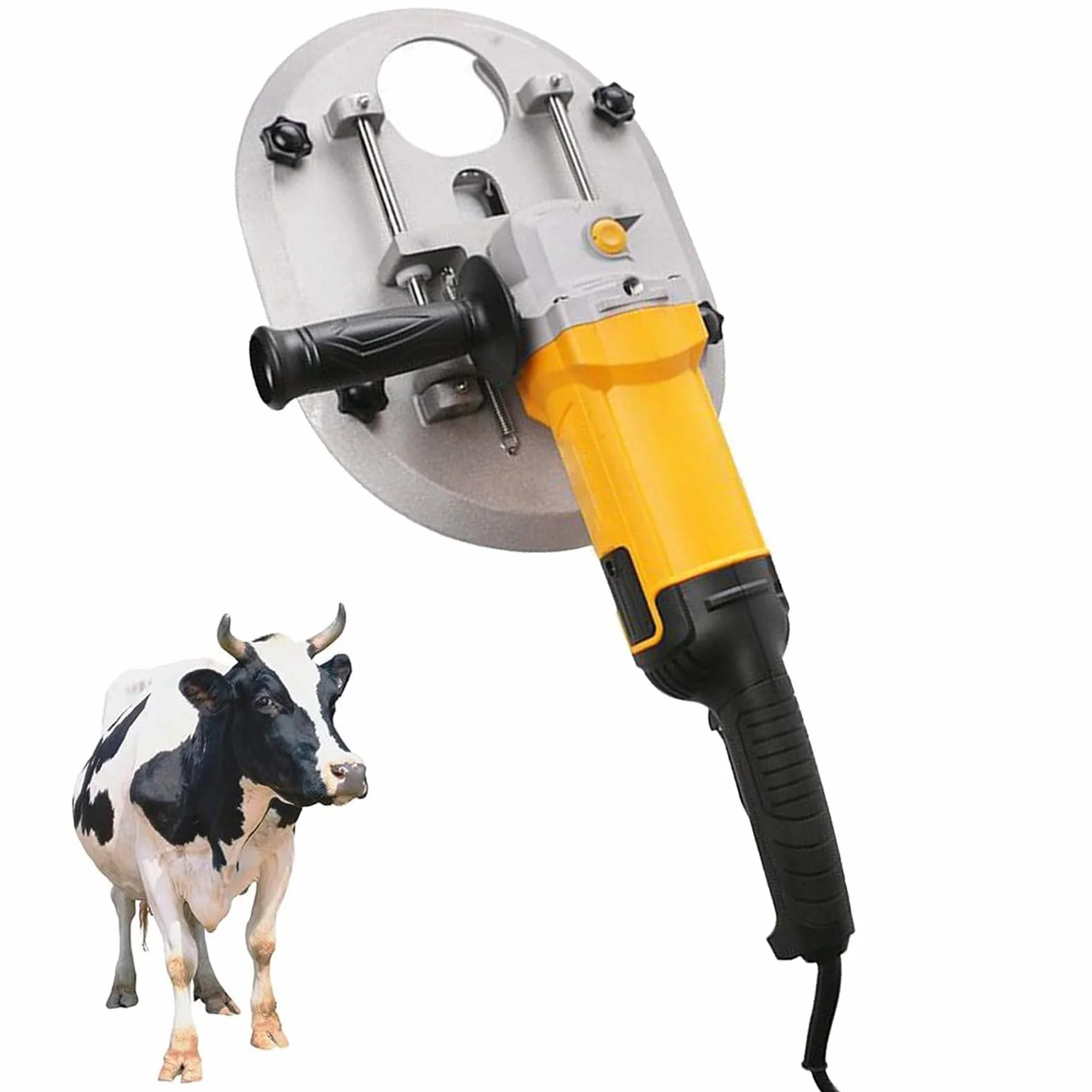 Dehorner Elettrico per Bovini Ovini, Dehorner Elettrico per Bovini di Grandi Dimensioni da 1700 W, Taglierina per Corno di Mucca per Adulti, per Mucche E Vitelli, Affilato E Durevole,220V