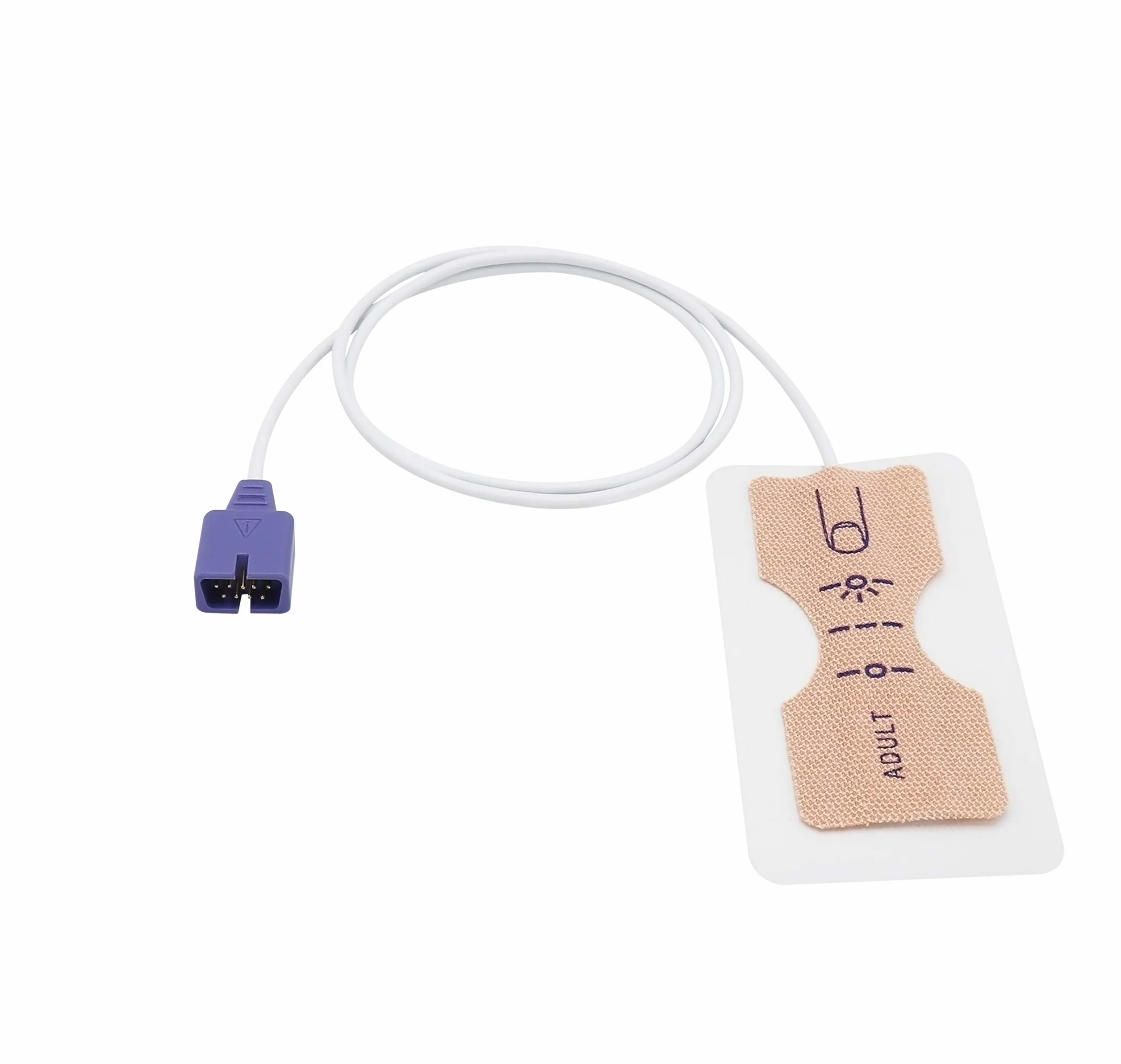 Sensore Spo2 Adulto monouso per sonda MAX-A Nellcor 9 pin FDA/CE 12 pezzi omologati