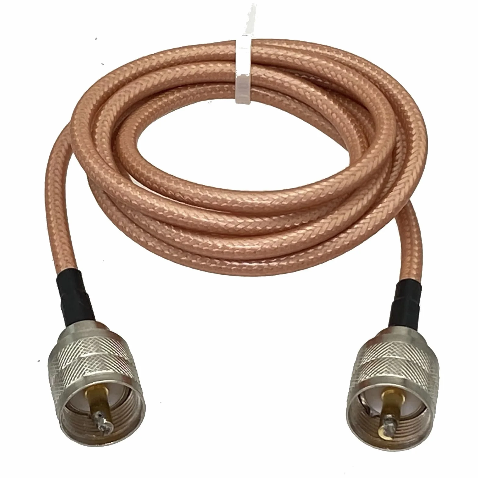 60CM-20M RG142 UHF PL259 Spina maschio al connettore A crimpare Terminale RF Jumper Cavo a treccia(6M)