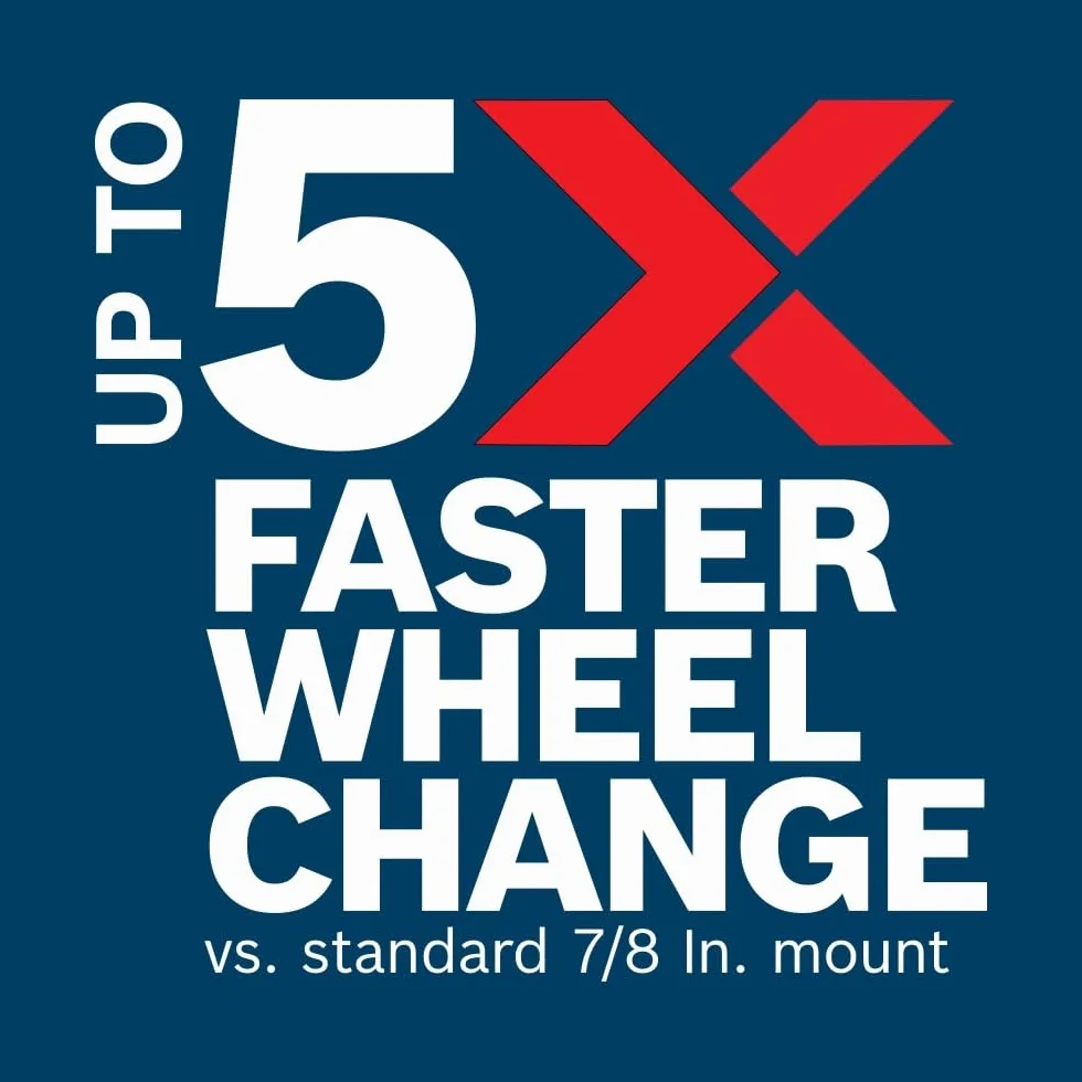 Bosch CMWX500 5" X-Lock ruota multipla in carburo