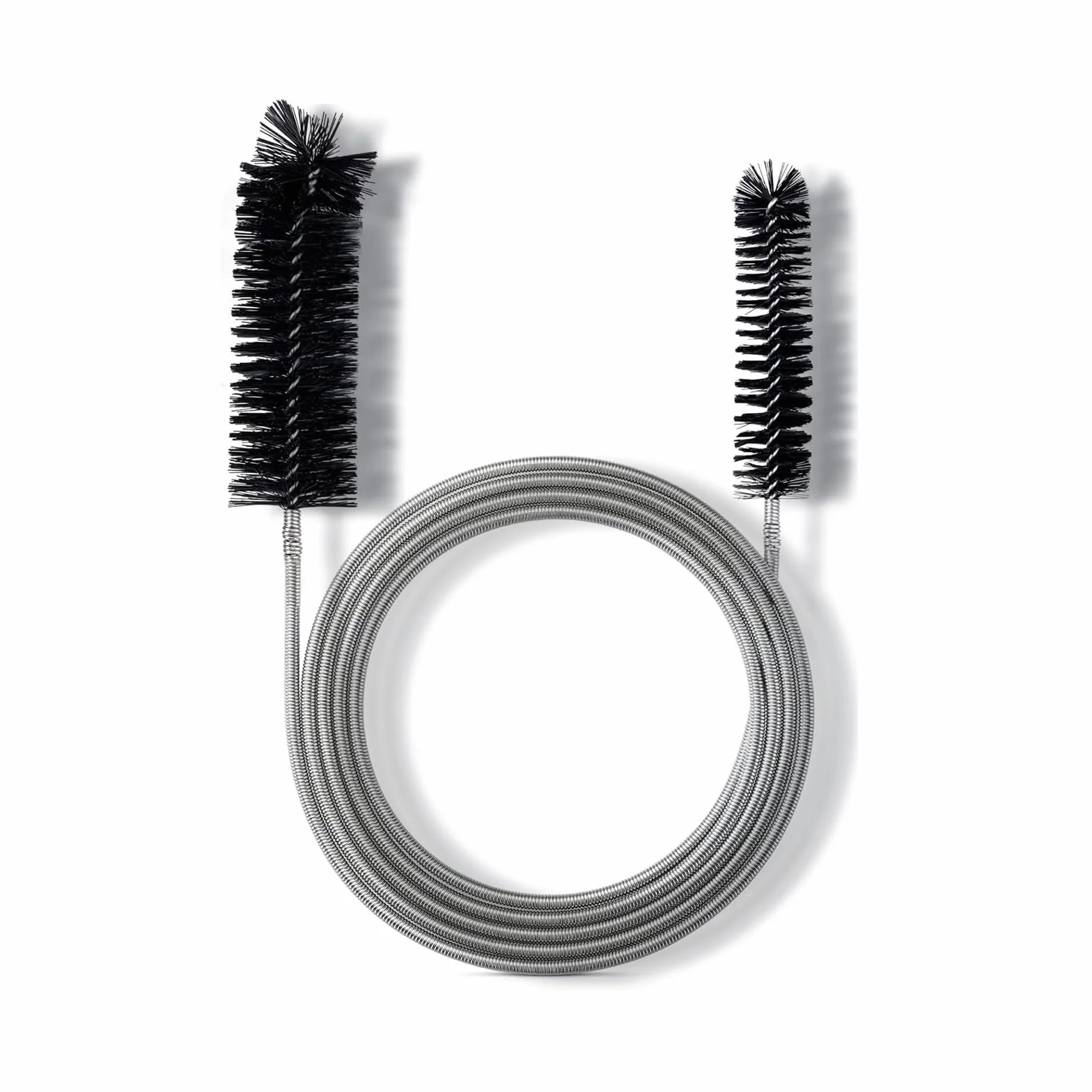 1,5 m Spazzola per la pulizia dei tubi, spazzola in filo di nylon per la pulizia dei tubi, spazzola per fognature, per tubi di piccolo diametro, fori di scarico, ecc.