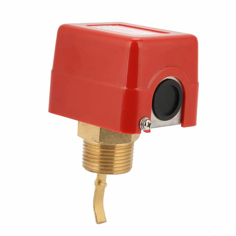 Akozon Flussostato Acqua 6-380V 1" Acciaio Inossidabile SPDT 1,0 MPa