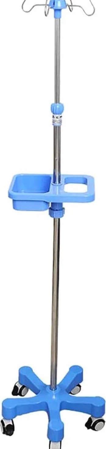 Supporto per infusione IV Telescopico Supporto per infusione venosa supporto per infusione in acciaio inox supporto per infusione medica Mobile for ospedale e clinica ( Color : Plate of the Formulas )
