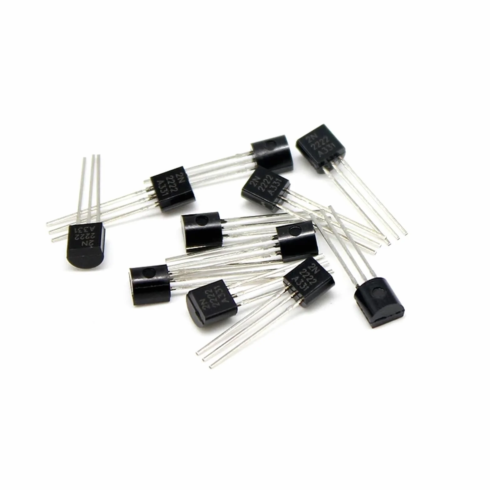 200-900PCS TO-92 Transistor Kit assortimento Scatola BC547 BC327 BC337 2N2222 3904 3906 C945 PNP/NPN Transistor Set Kit Elettronica(24Values-840pcs)