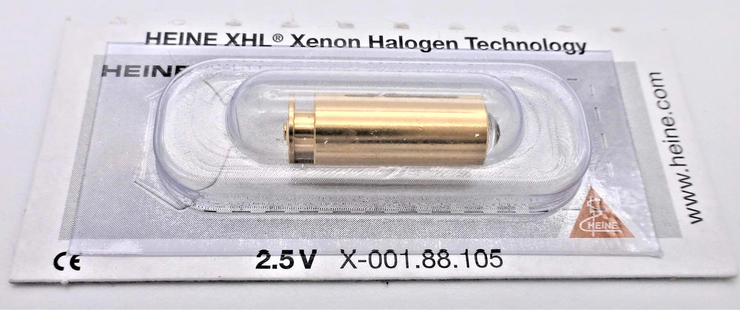 Heine 105 2.5V Lampadina per Otoscopi F.O. Mini 3000