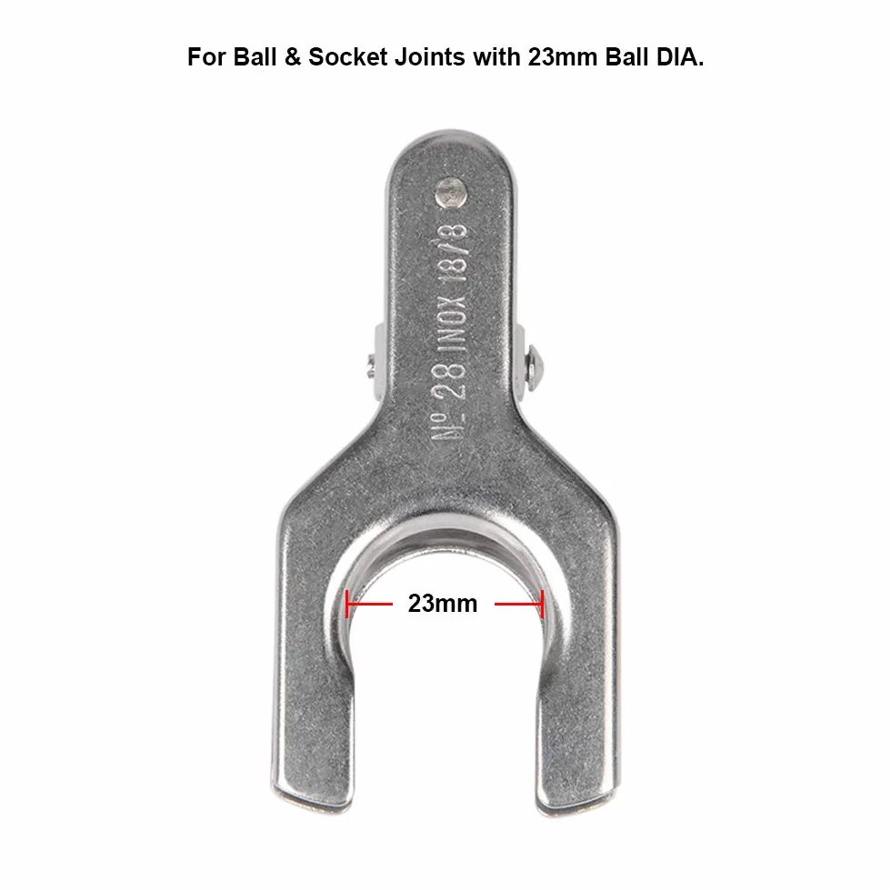 stonylab Pinza a Snodo Sferica, Supporto a Morsetto Sferico in Acciaio Inossidabile con Dado di Bloccaggio a Vite per Lab, Morsetto da Laboratorio Spherical Pinch Clamp Pinch Clip, Dimensione 28