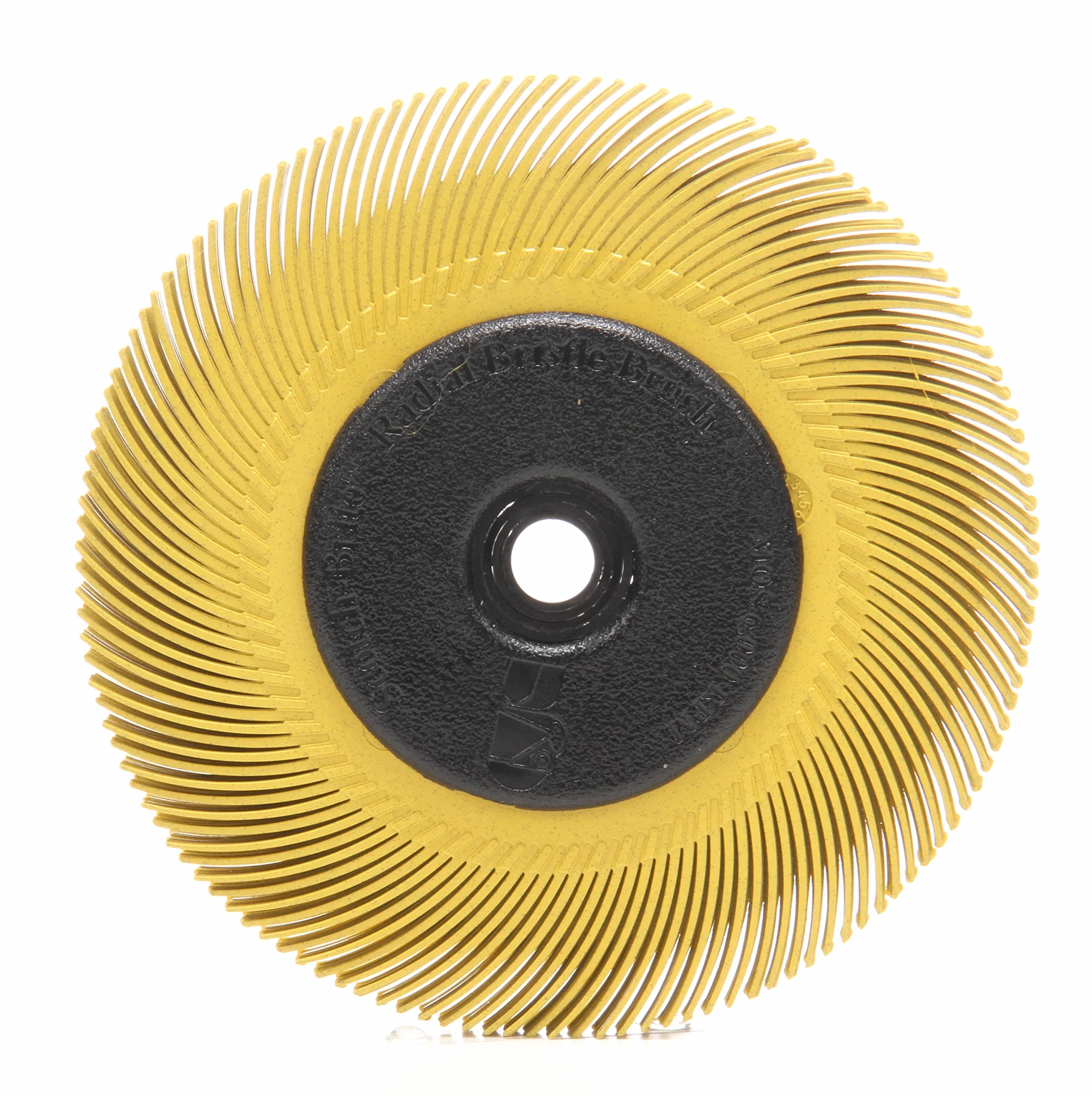 Spazzola radiale Scotch-Brite Bristle Tipe S BB-ZB, tipo C, P80, 150 mm, gialla, 1 unità
