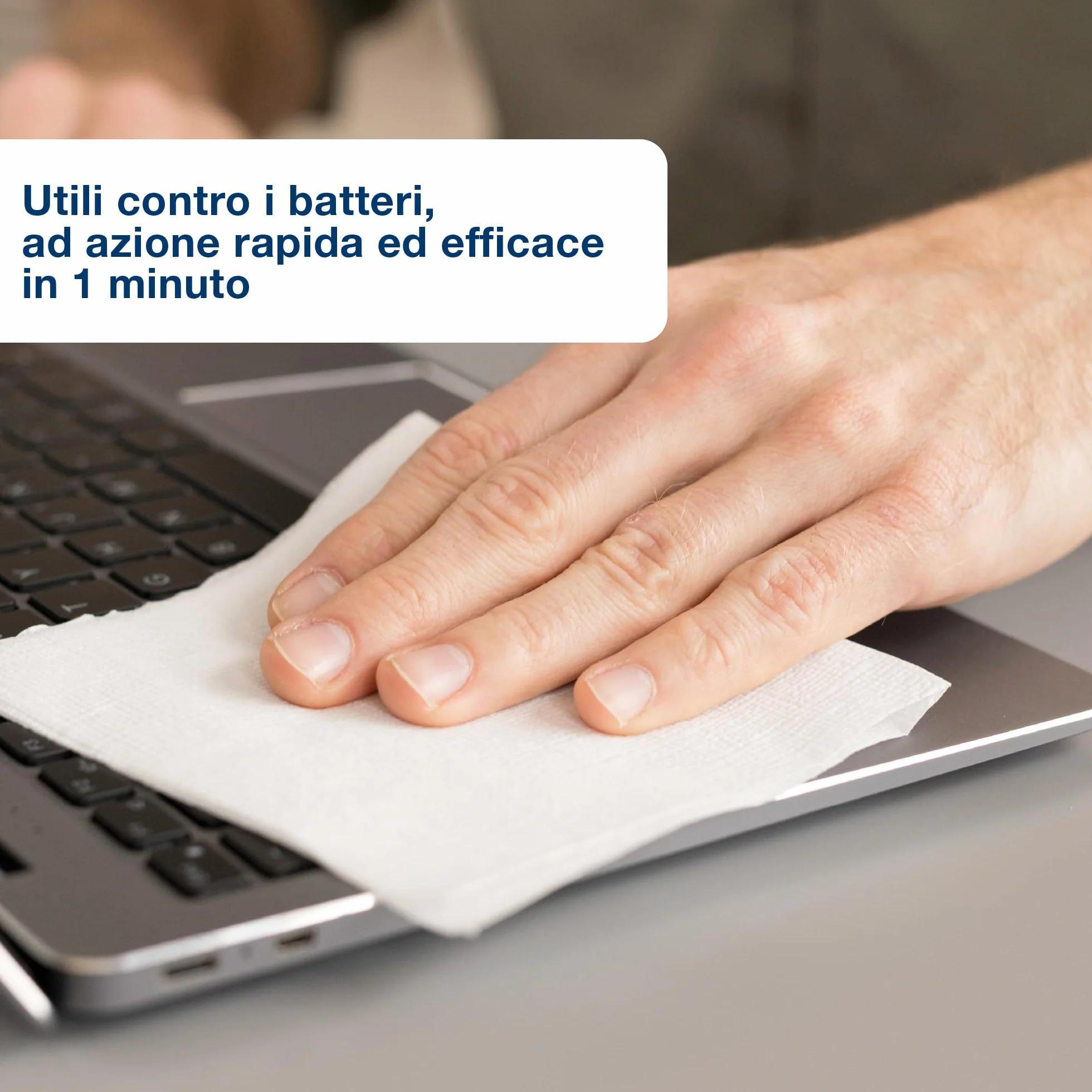 Germo Q360 Fazzolettini Disinfettanti Barattolo 100 Salviettine