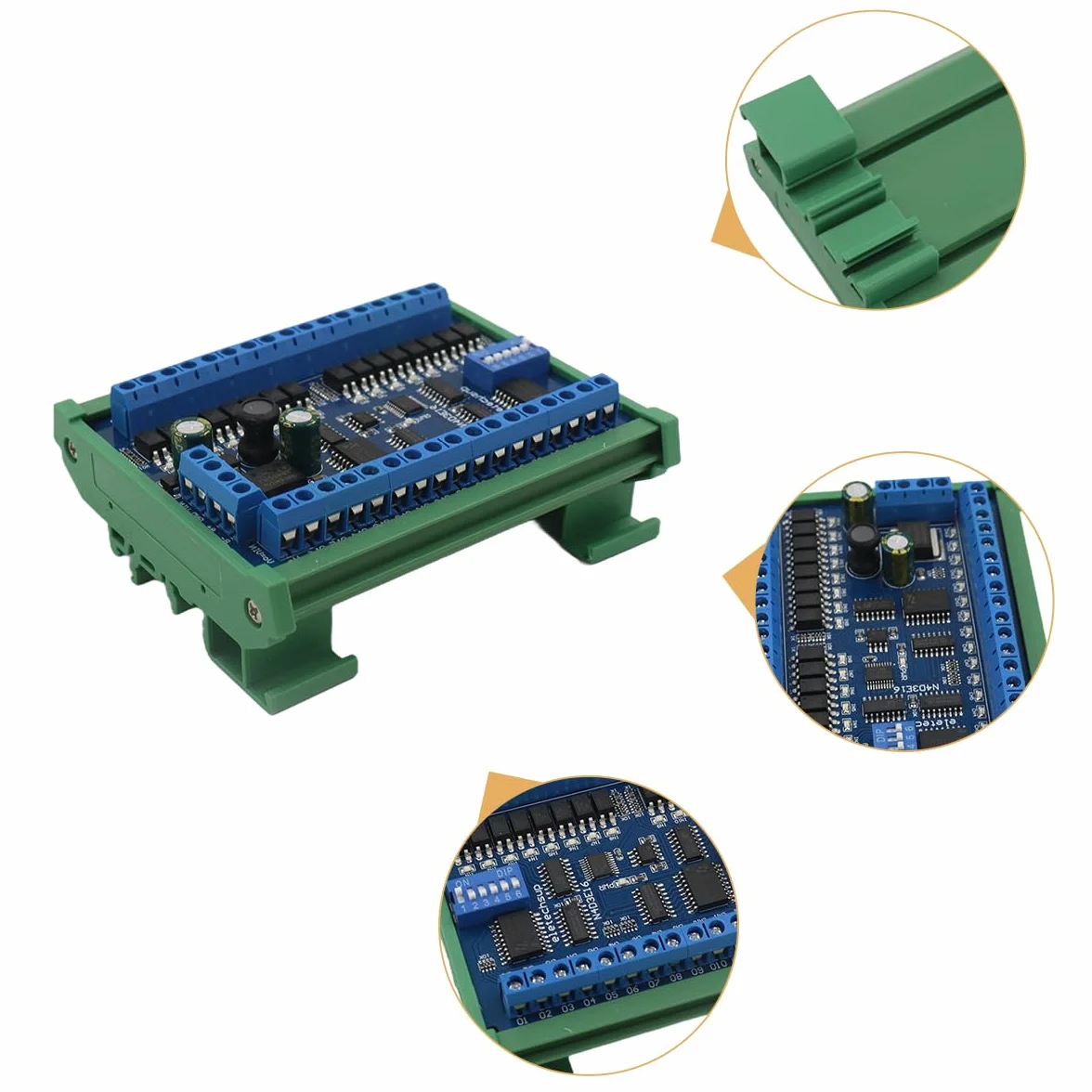 Scheda di espansione PLC DC 6.5-30V dell'uscita RS485 dell'input 16 per la Scheda di espansione IO