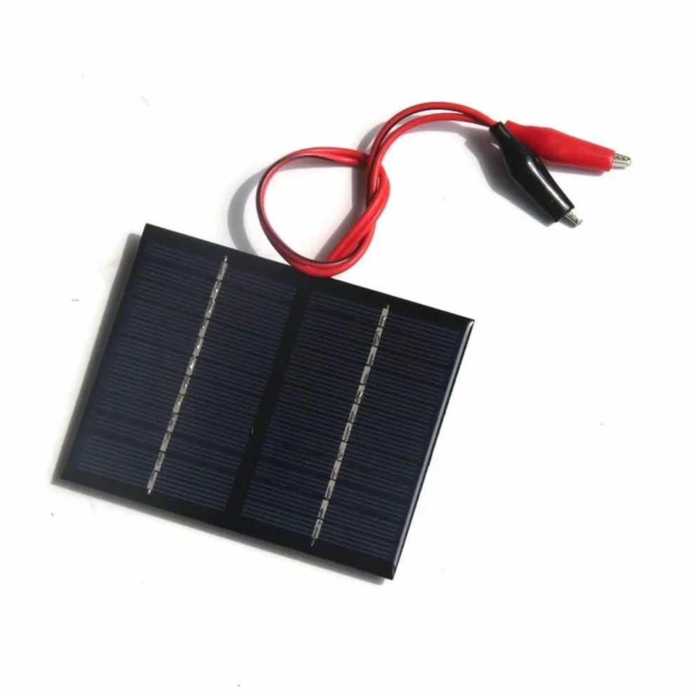 Pannello solare 12V 1,5W 115x90mm polisilicio mini celle portatili fai da te