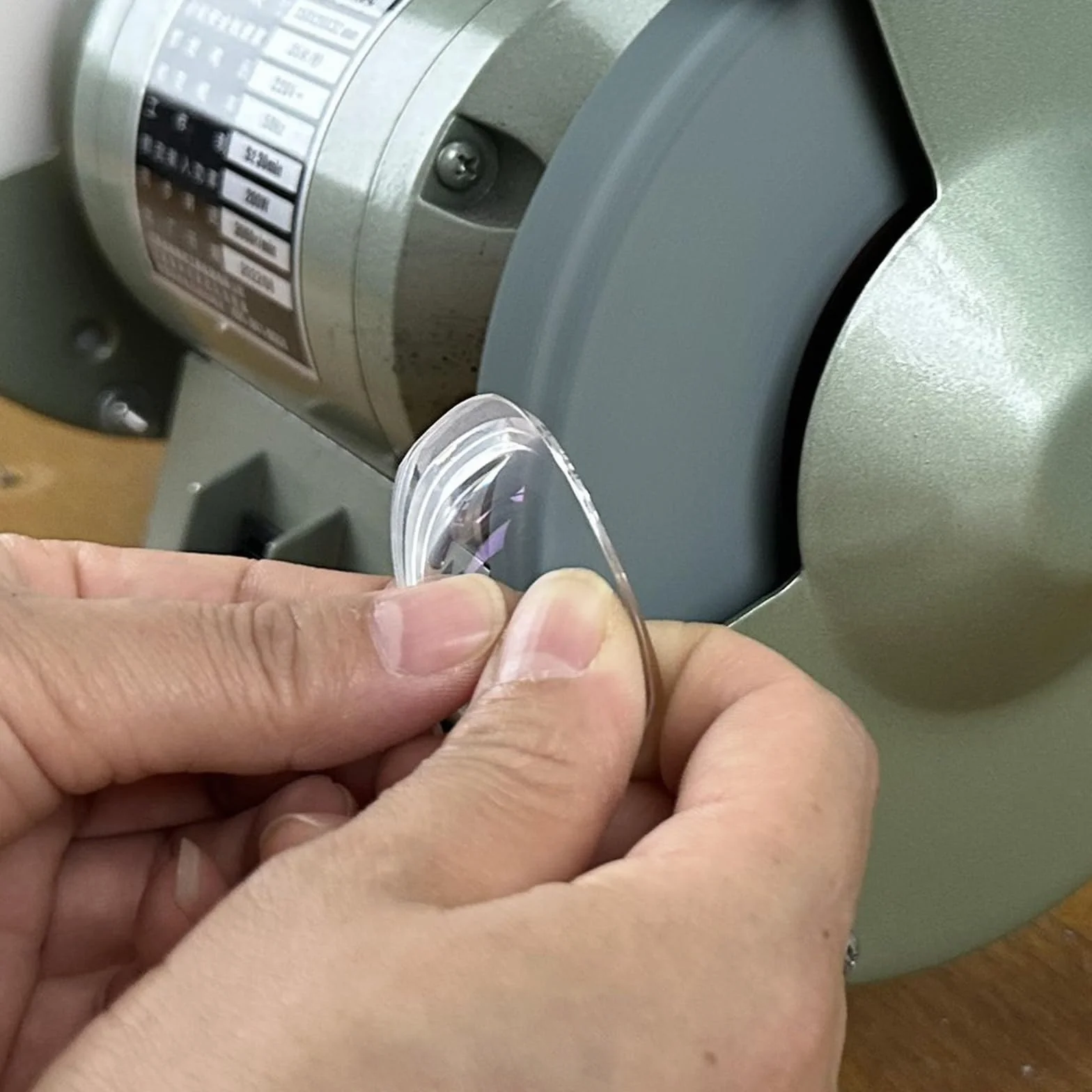 Mola da banco 150 mm carburo di silicio per rettifica affilatura utensili carburo mandrino 1/2 pollice