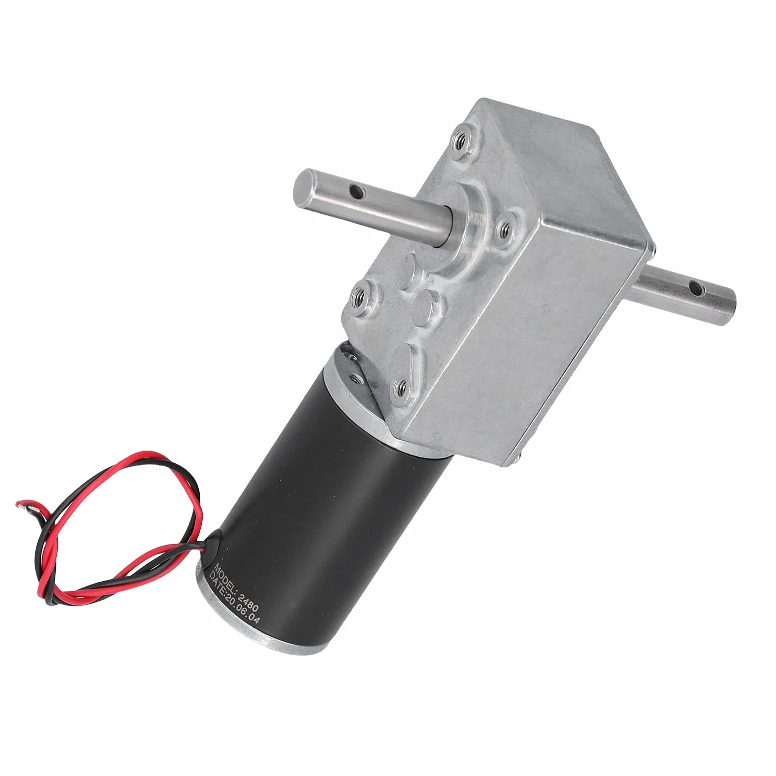 Motoriduttore in Acciaio Inossidabile DC12V 12RPM 8mm Albero di Uscita