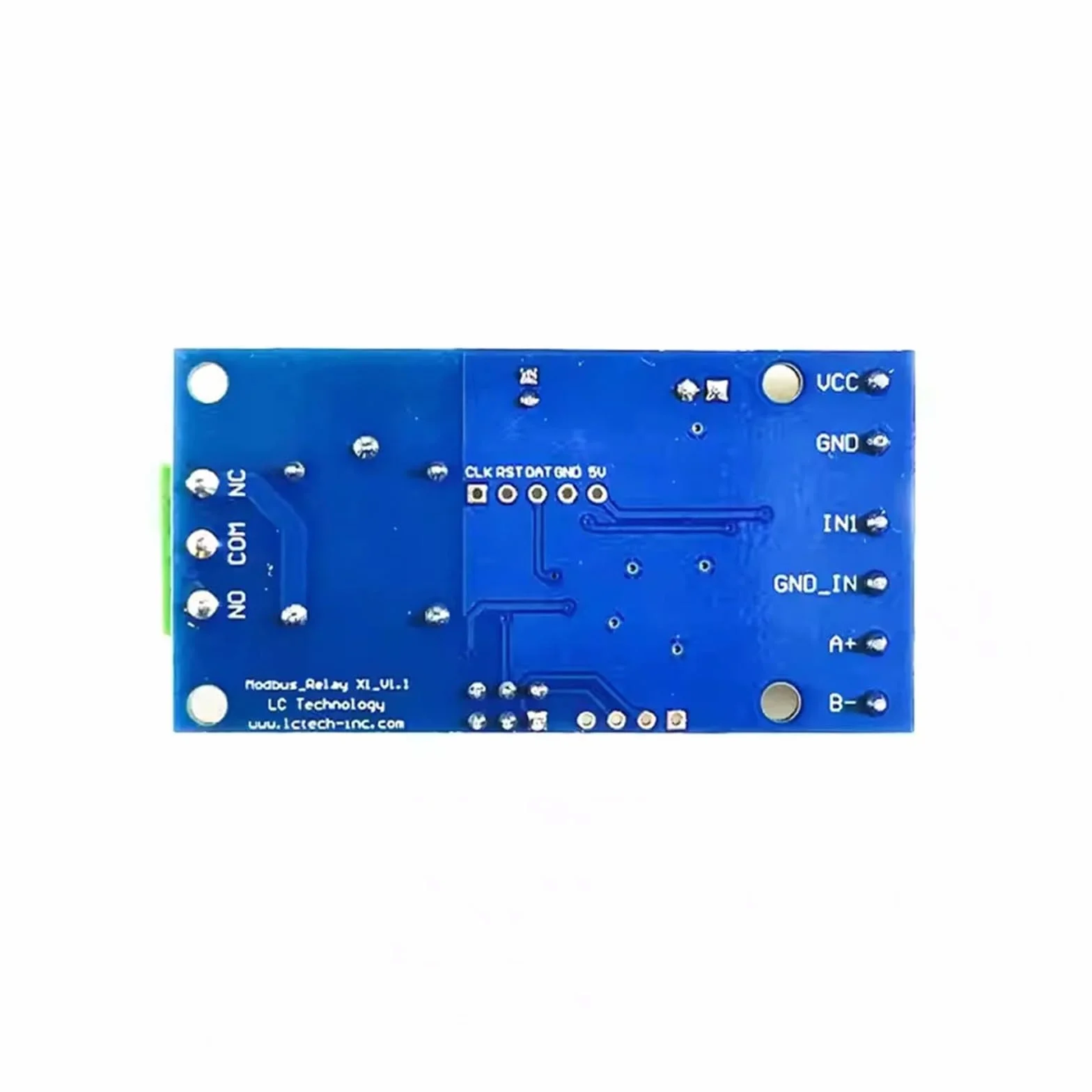 Modulo relè PLC Modulo relè Modbus RTU 1 canale Alimentazione DC7-24V RS485 TTL Uscita UART 485 Comunicazione TTL Pin Modbus-Rtu Anti-reverse