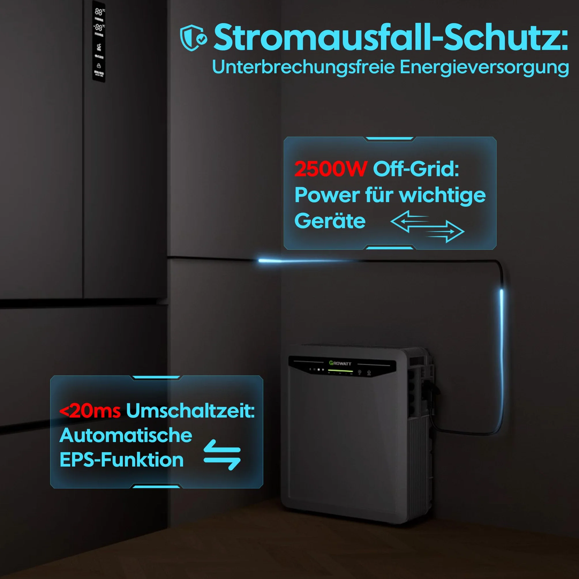 Marstek Venus-E 5,12 kWh memoria centrale elettrica da balcone AC accoppiata solare all-in-one