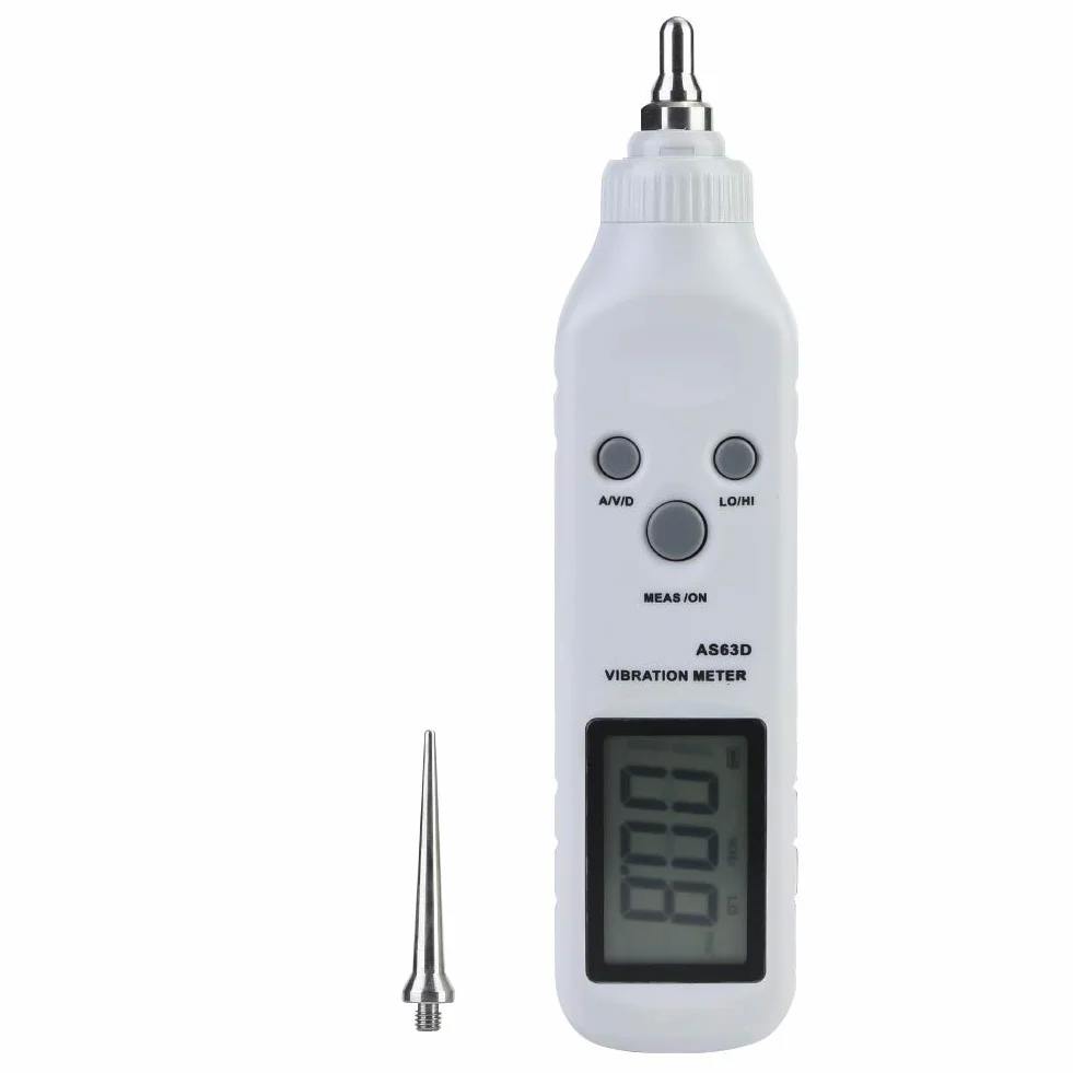 Analizzatore di misuratore di vibrazioni Misuratore Precisione Sensibilit?Accelerometro Analizzatore di vibrazioni Tester AS63D