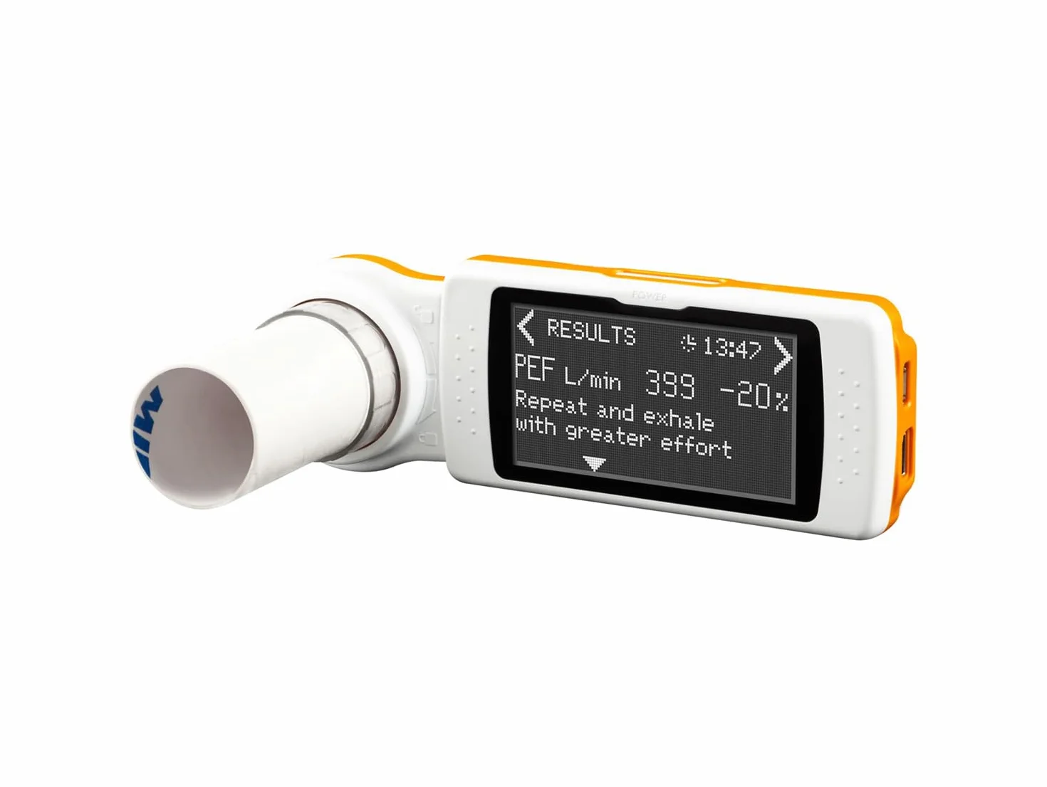 Spirodoc Spirometro portatile touchscreen, turbina riutilizzabile e abbonamento Platinum per 1 anno al software MIR Spiro