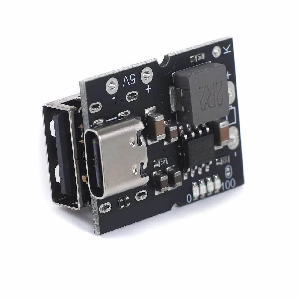 DollaTek Type-C USB 5V 2A Trasformatore step-up Power modulo di protezione